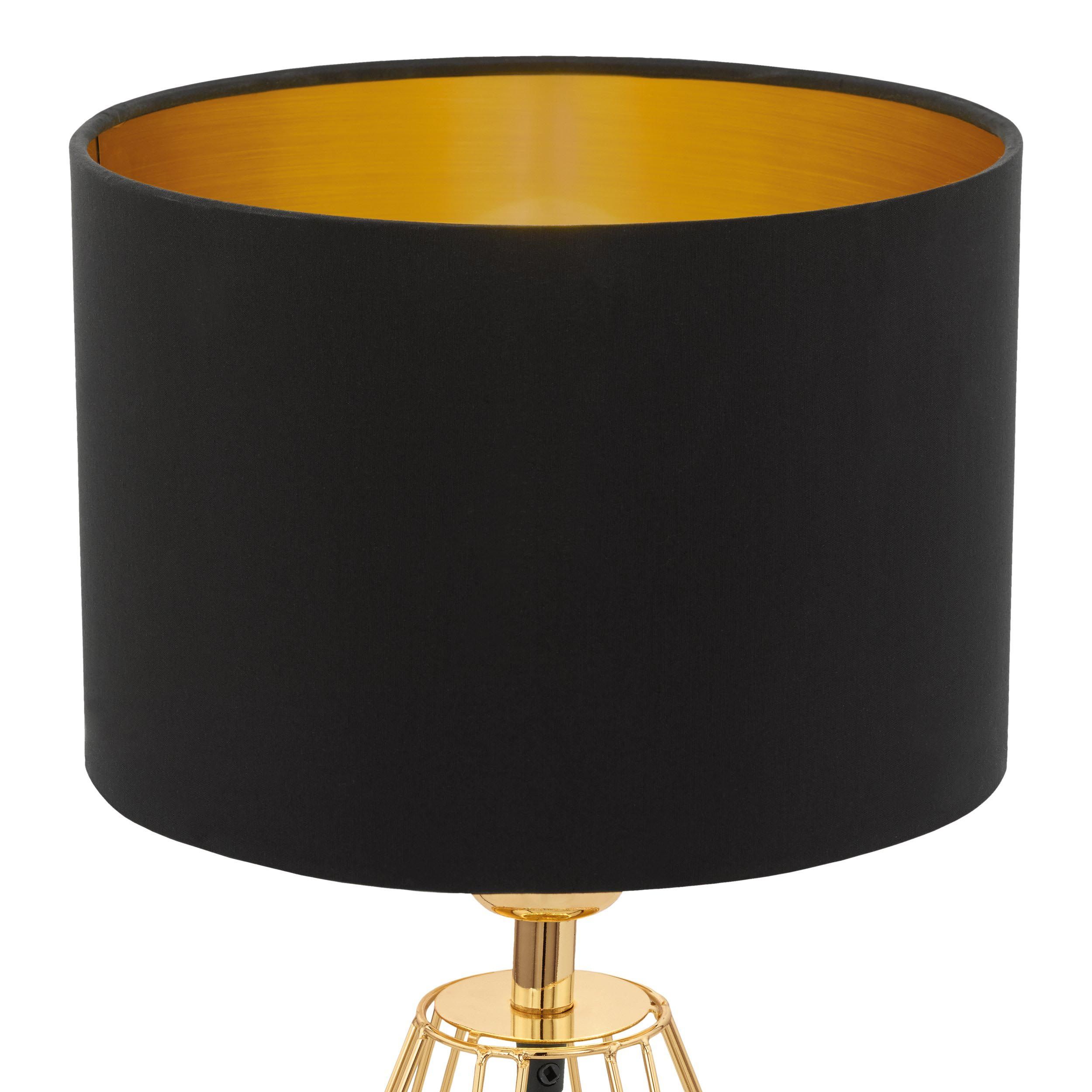 Lampe CARLTON 2 laiton H30,5cm
