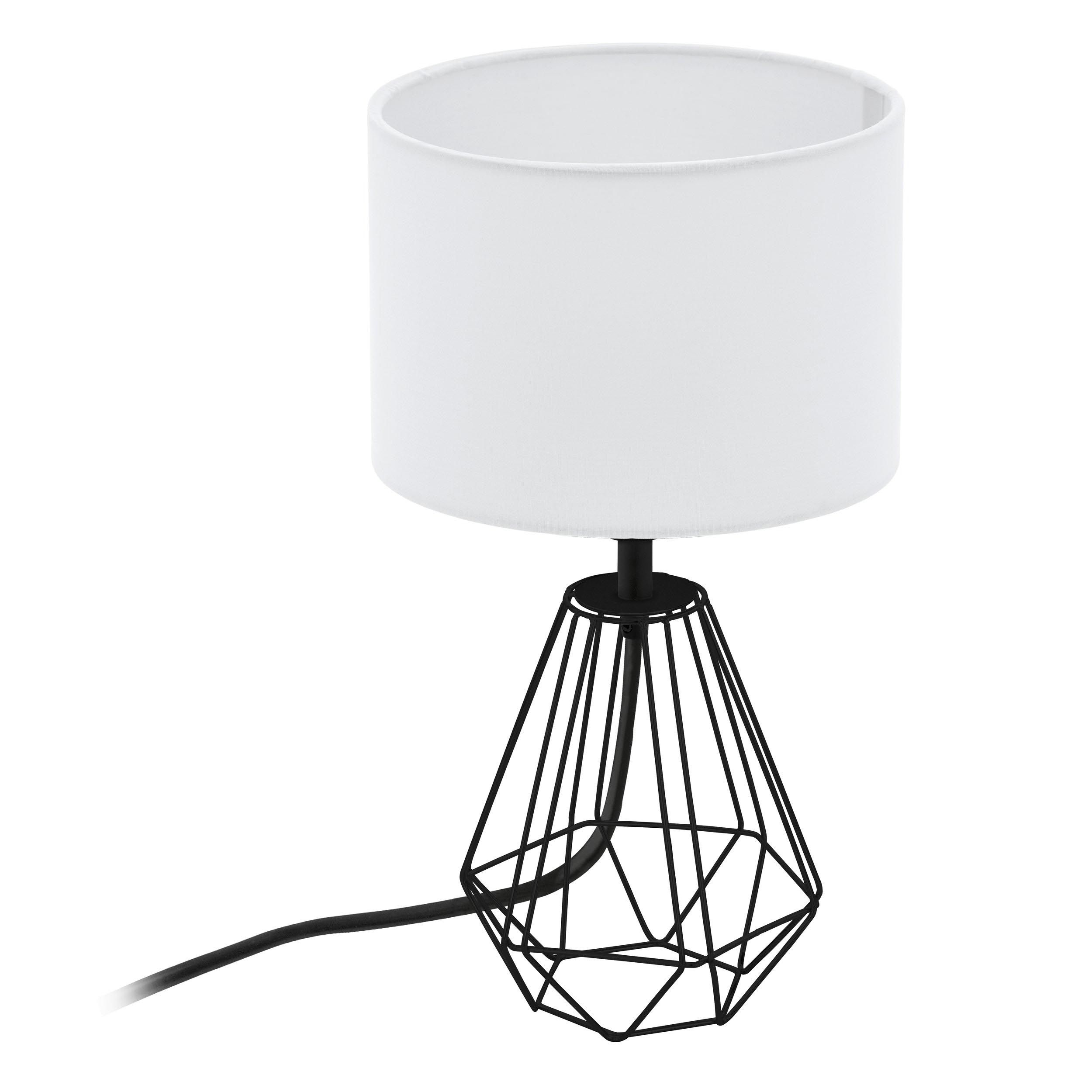 Lampe CARLTON 2 noir H30,5cm