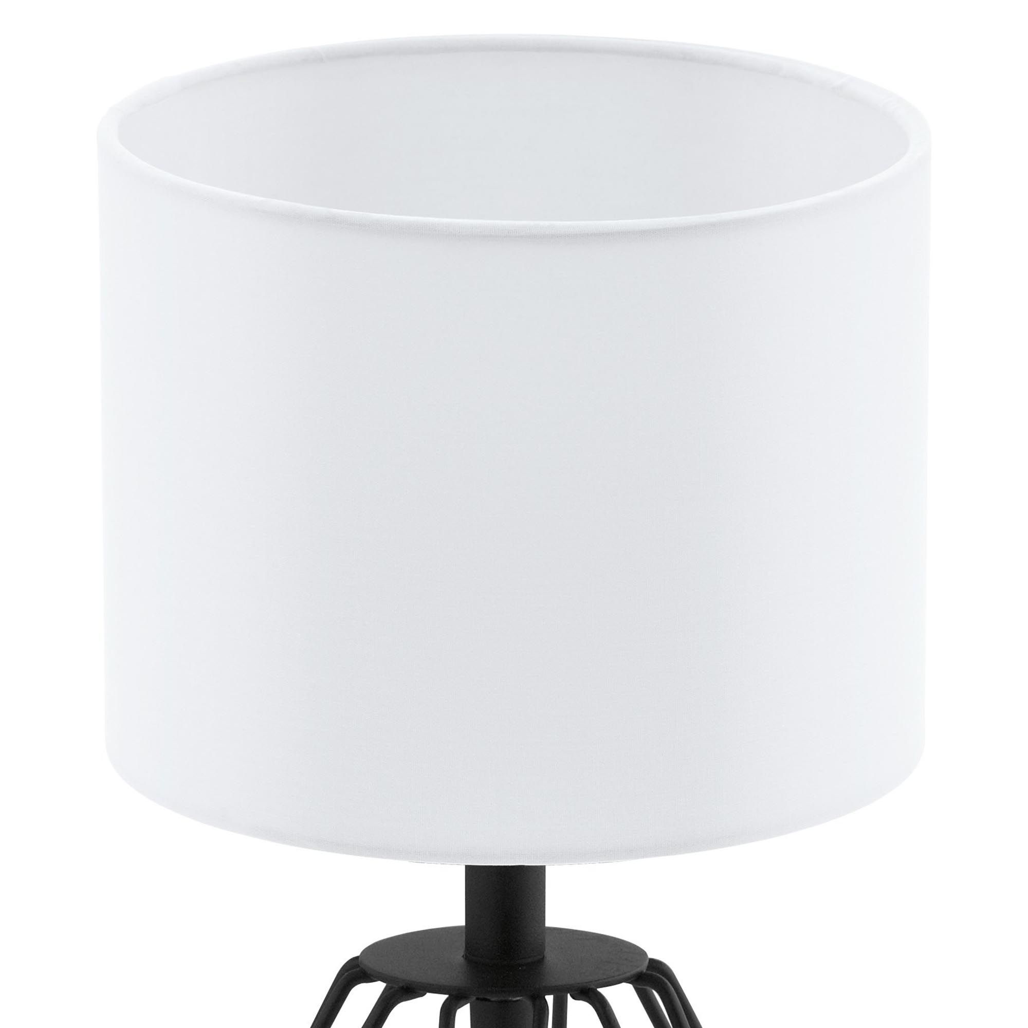 Lampe CARLTON 2 noir H30,5cm