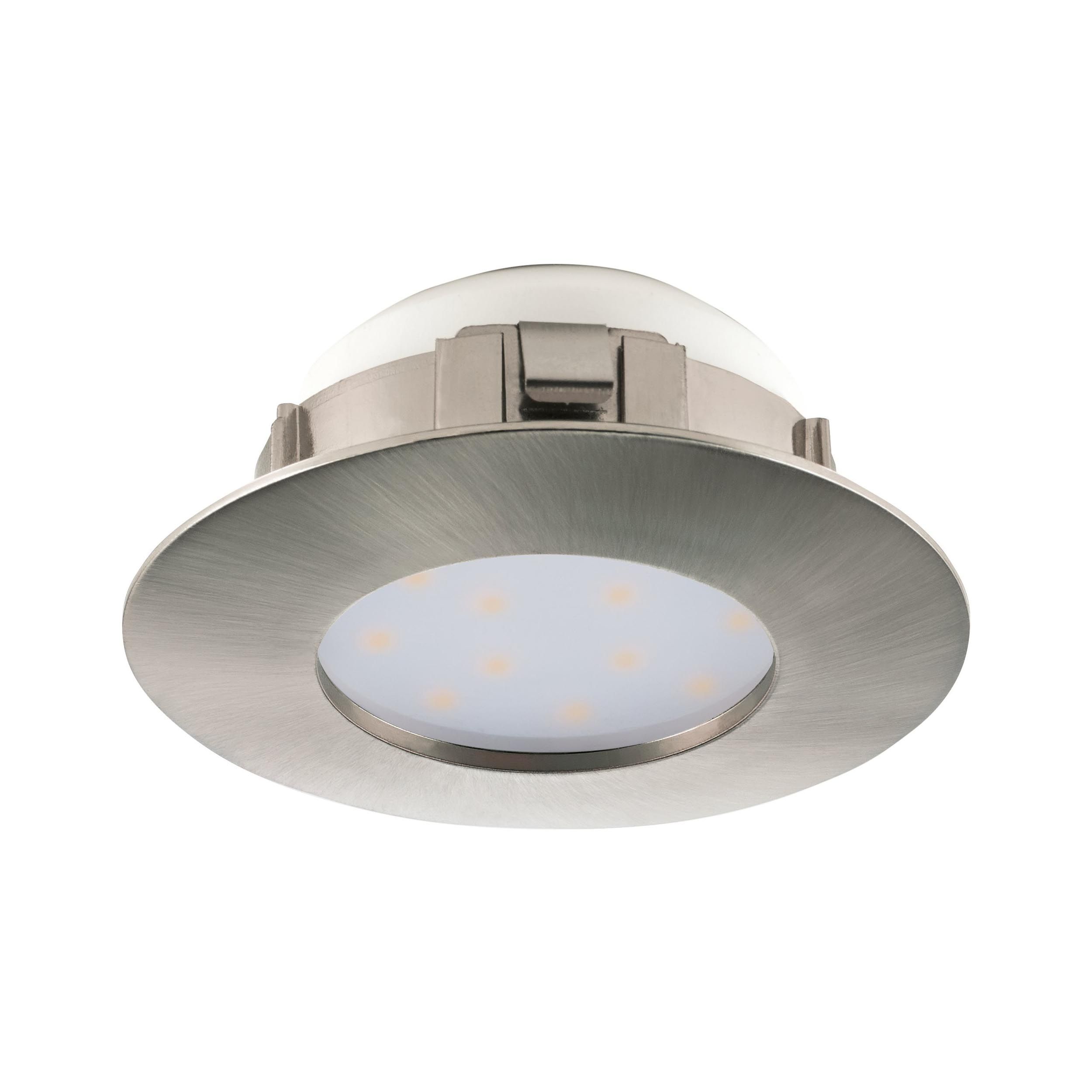 Spot LED PINEDA gris Ø7,8cm