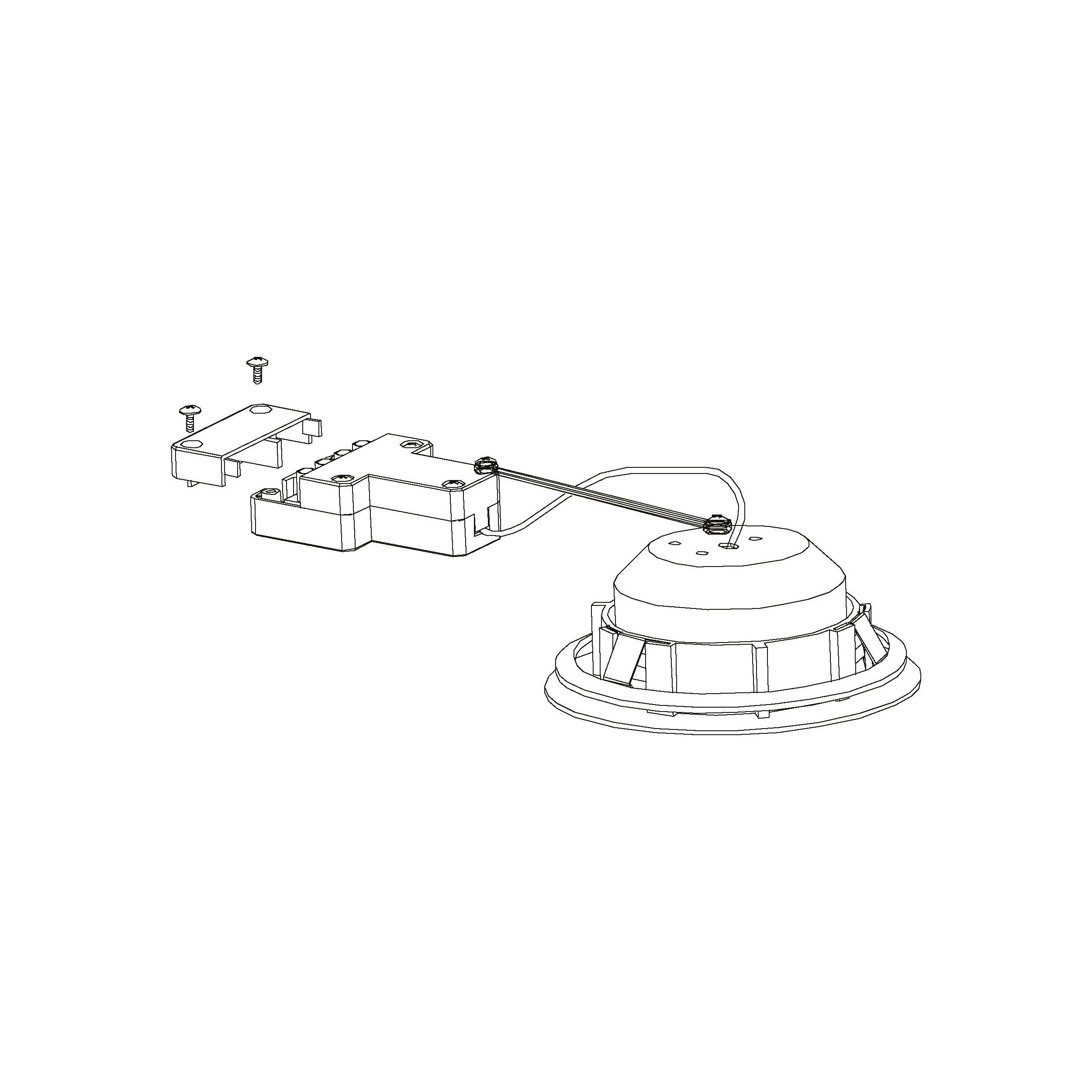 Spot LED PINEDA gris Ø7,8cm