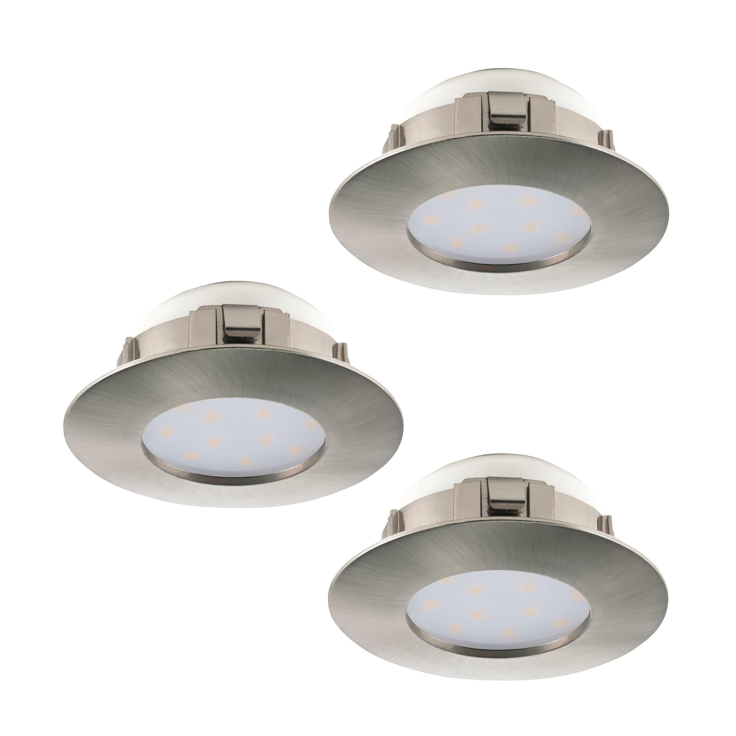 Spot LED PINEDA nickel Ø7,8cm