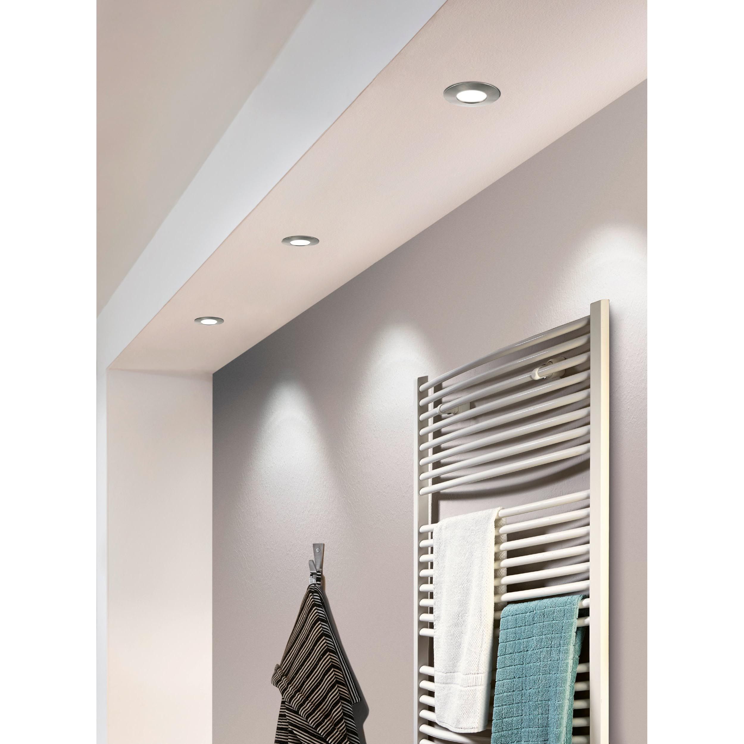 Spot LED PINEDA nickel Ø7,8cm