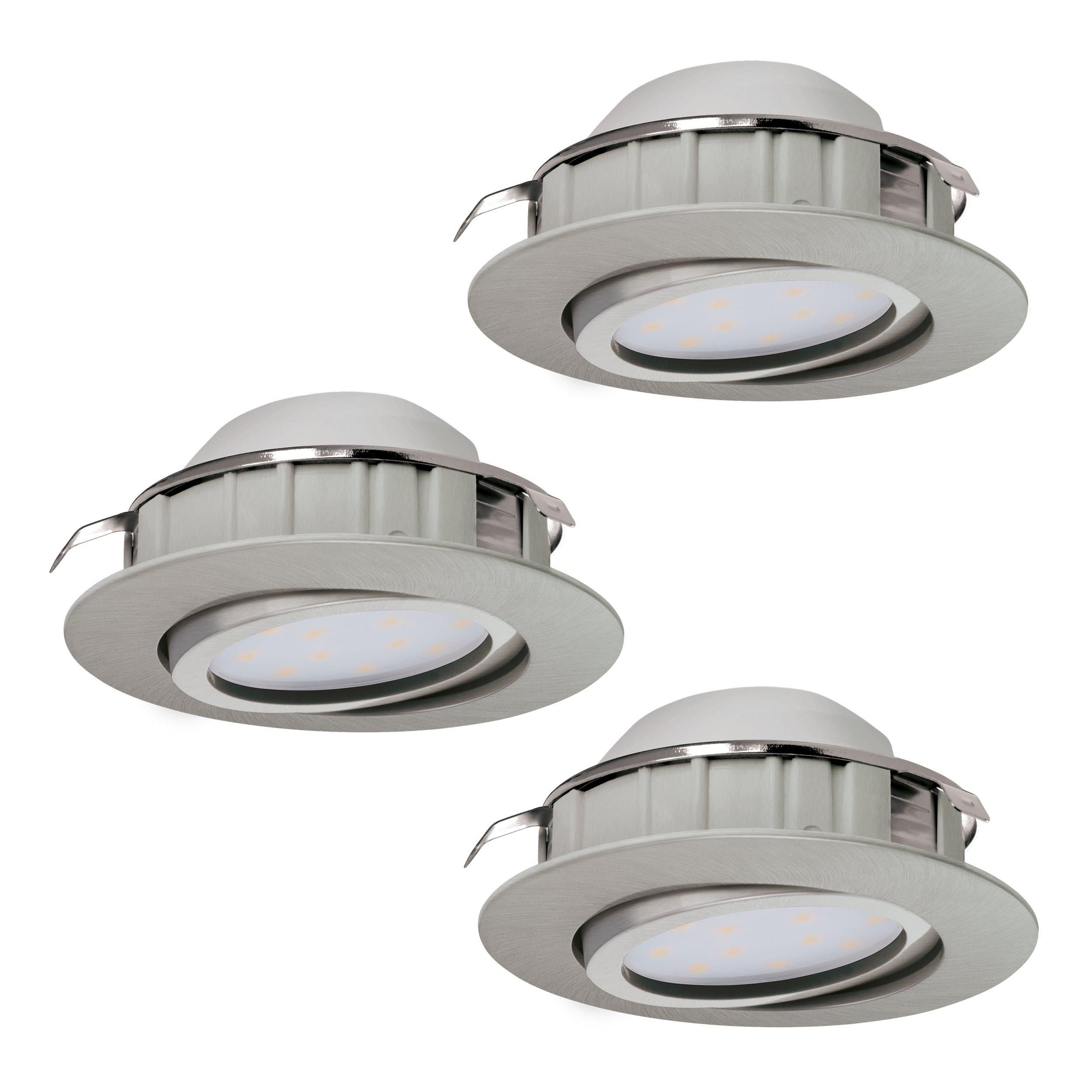 Spot LED PINEDA nickel Ø8,4cm