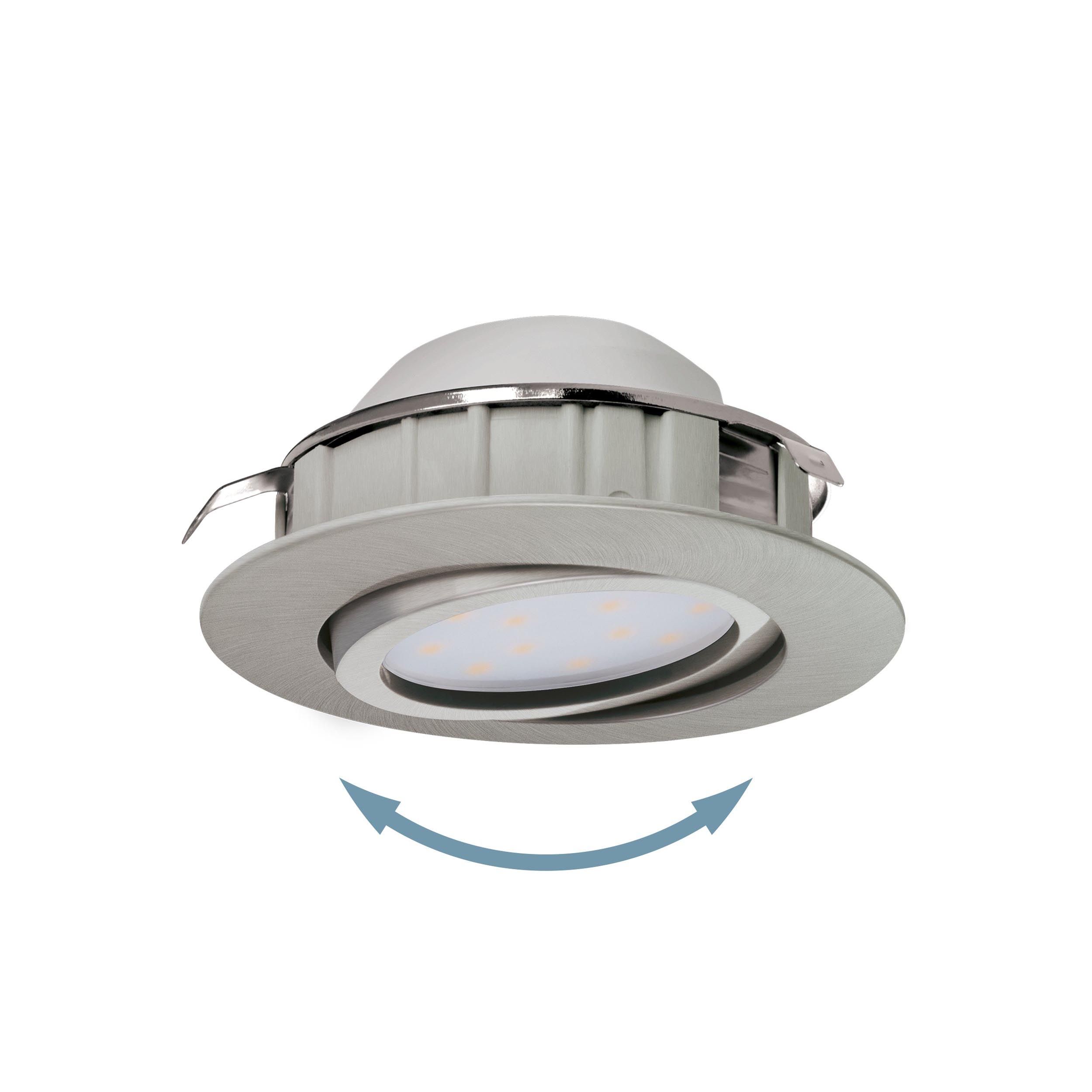 Spot LED PINEDA nickel Ø8,4cm