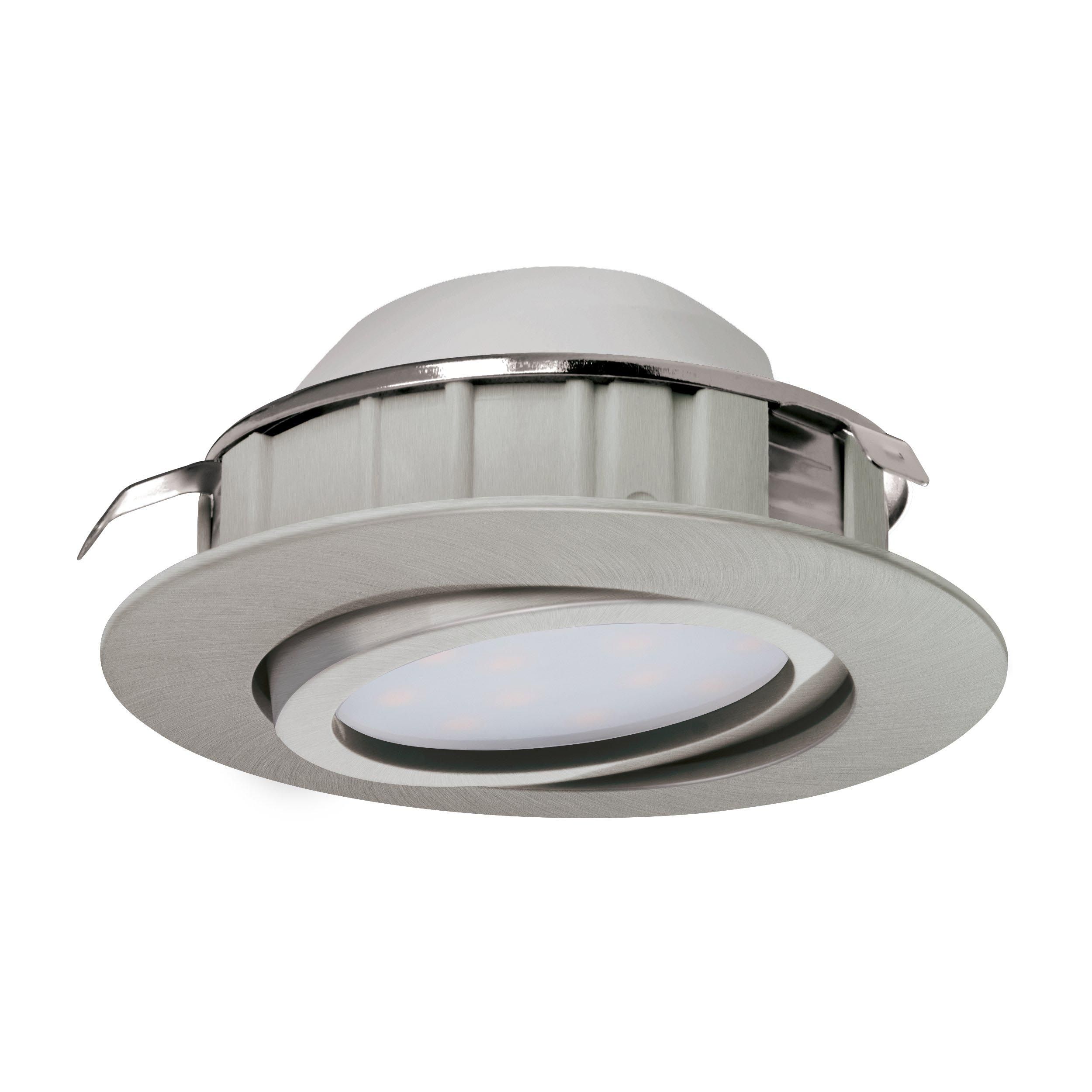 Spot LED PINEDA nickel Ø8,4cm