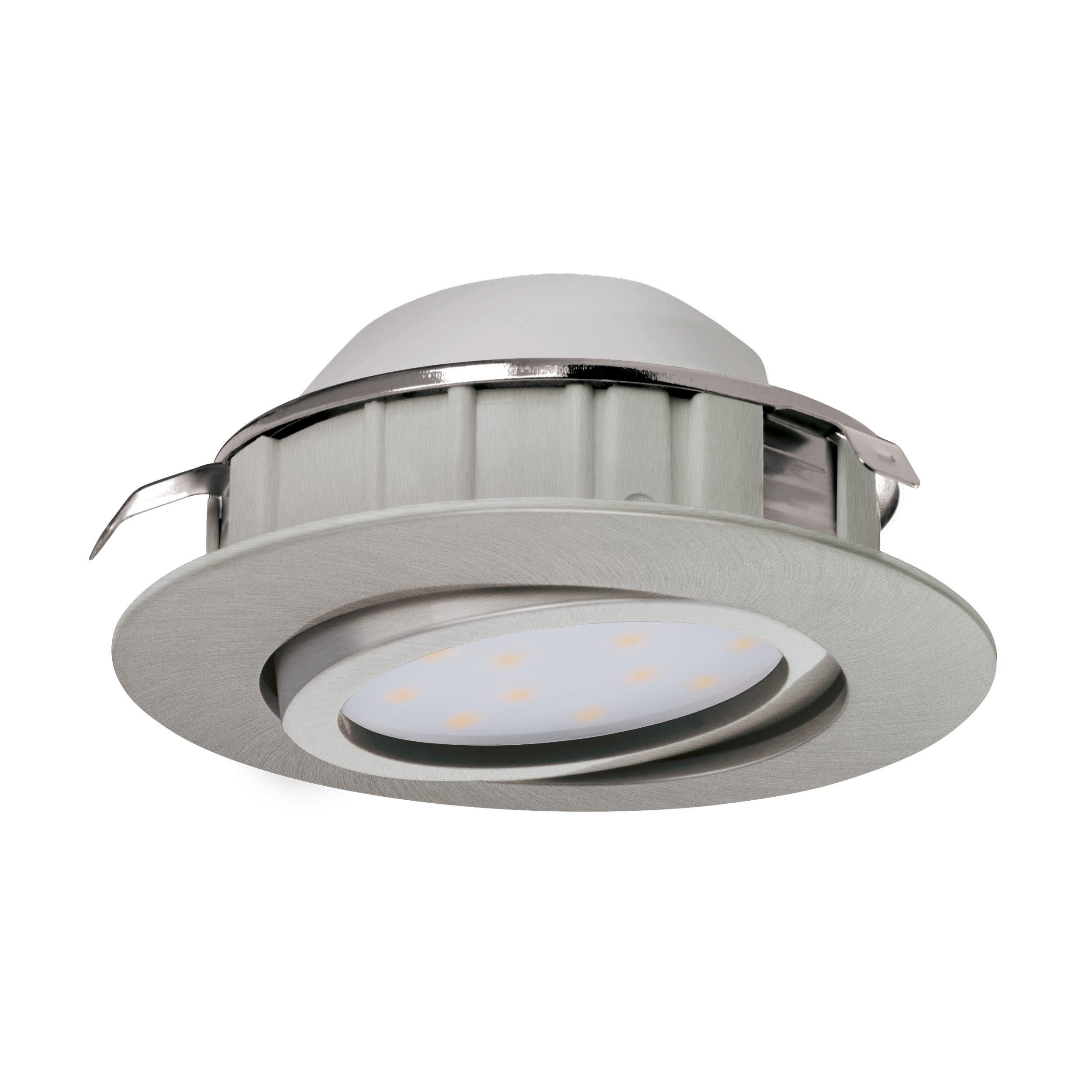 Spot LED PINEDA nickel Ø8,4cm