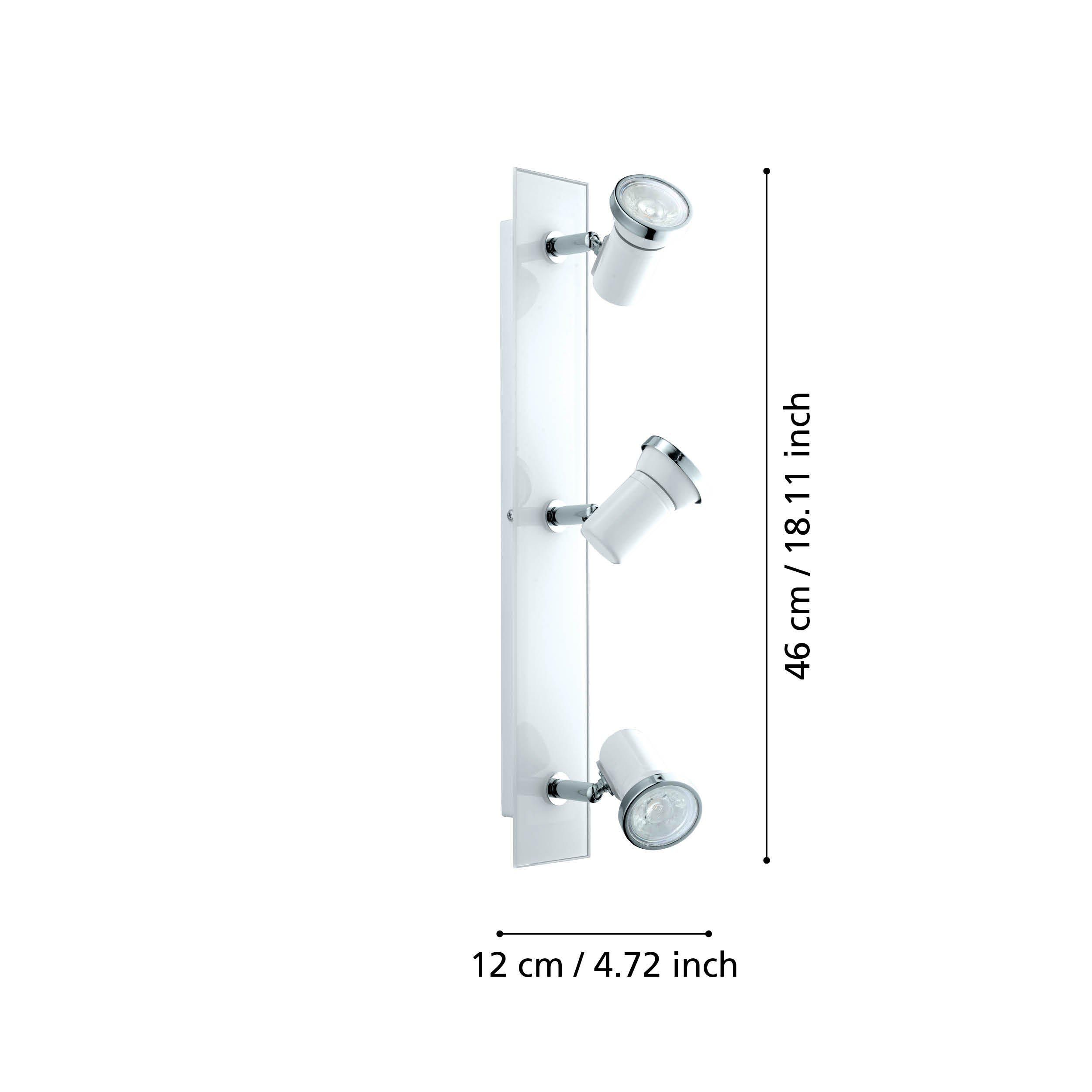Réglette TAMARA 1 blanc L46cm