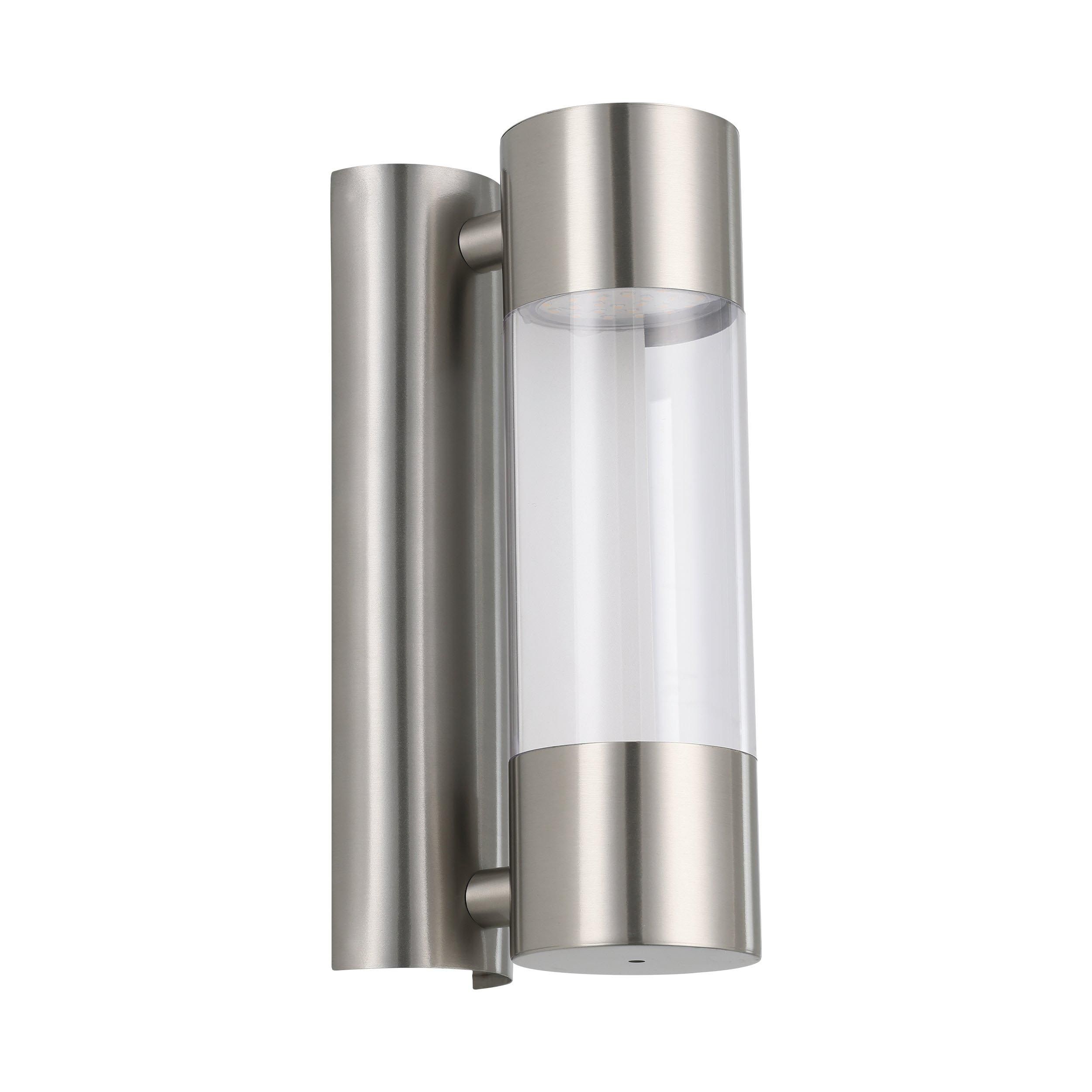 Applique extérieure LED ROBLEDO nickel H26cm