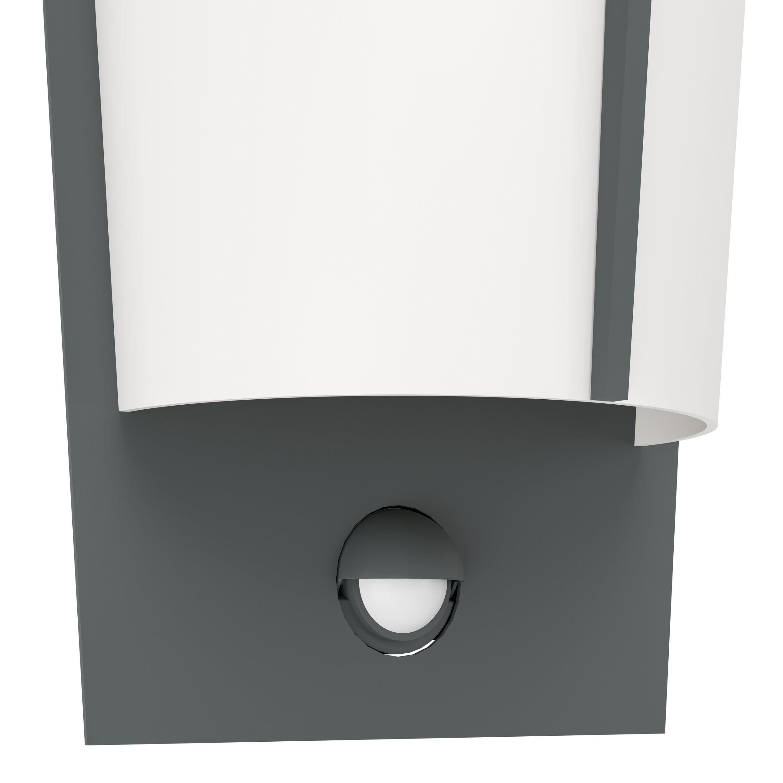 Applique extérieure LED BREGANZO anthracite L19cm