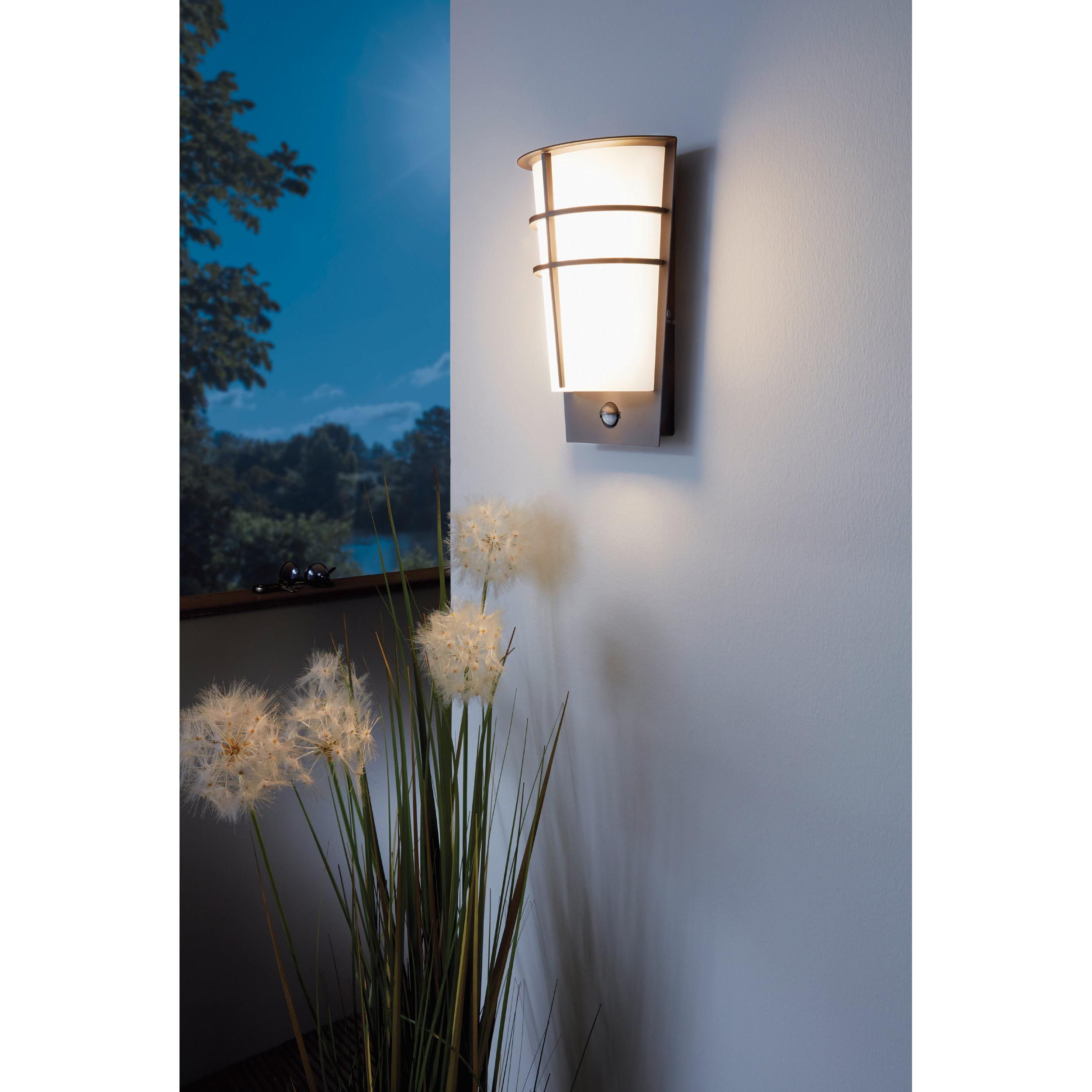Applique extérieure LED BREGANZO anthracite L19cm