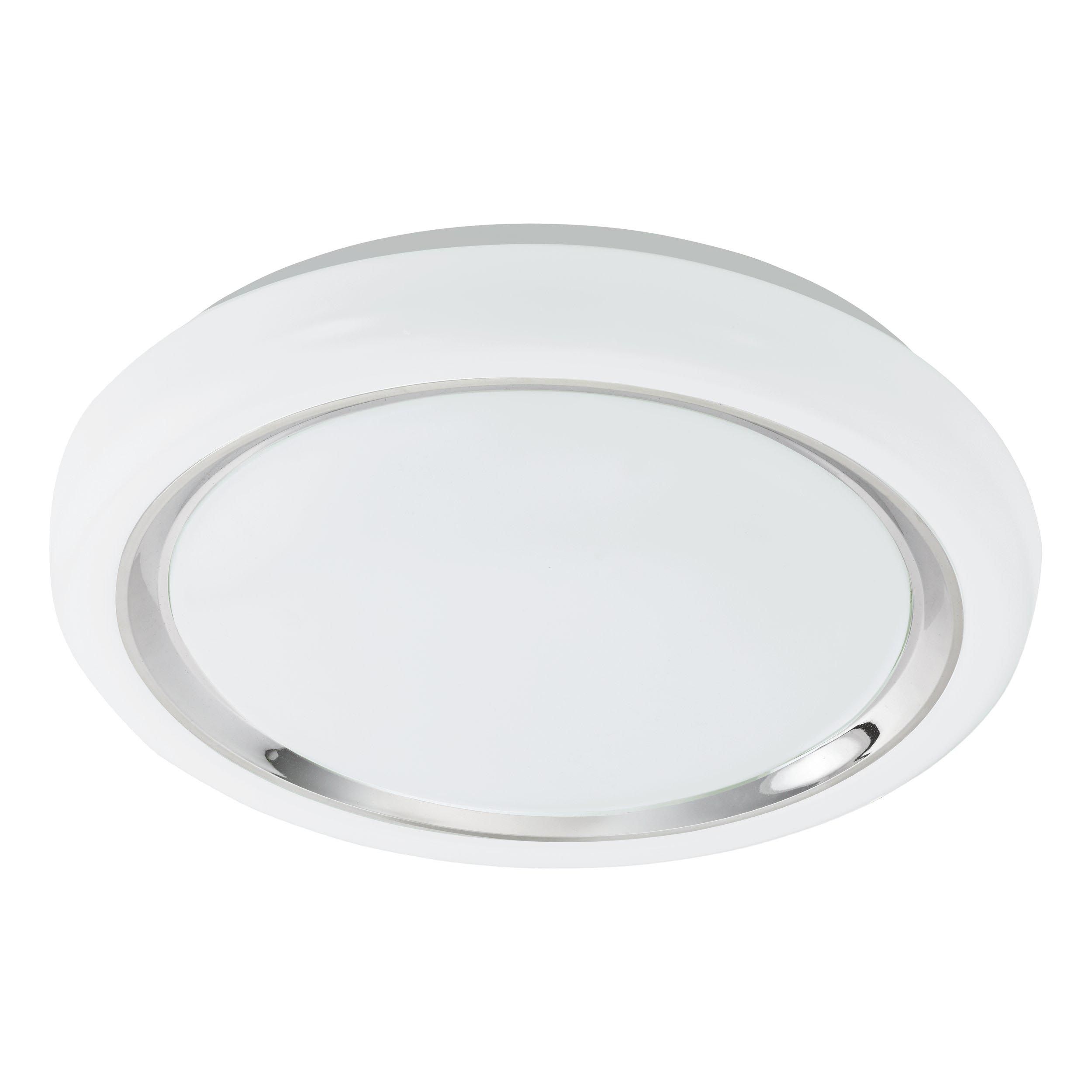Plafonnier LED CAPASSO blanc Ø34cm