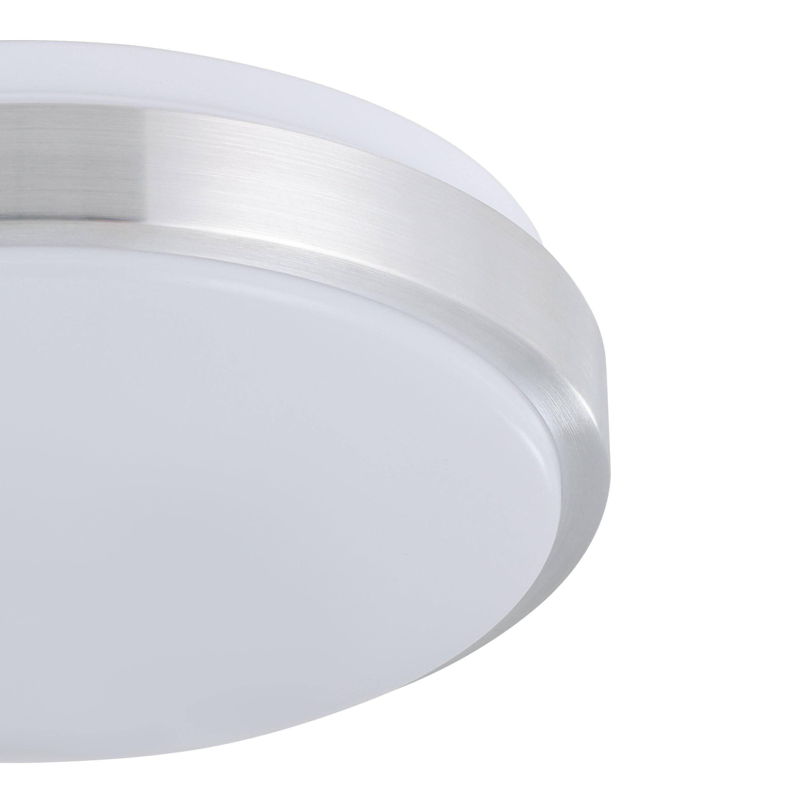 Plafonnier LED COMPETA 1 blanc Ø24,5cm
