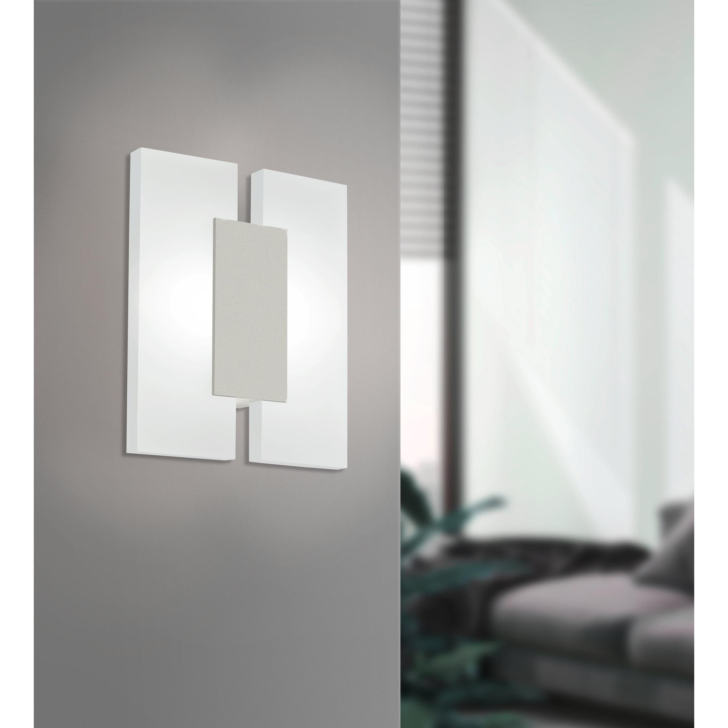 Plafonnier LED METRASS 2 nickel L17cm
