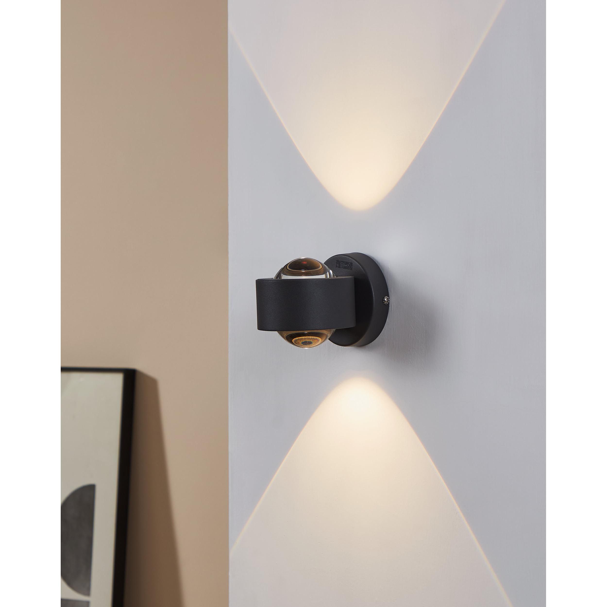 Applique LED ONO 2 anthracite H8cm