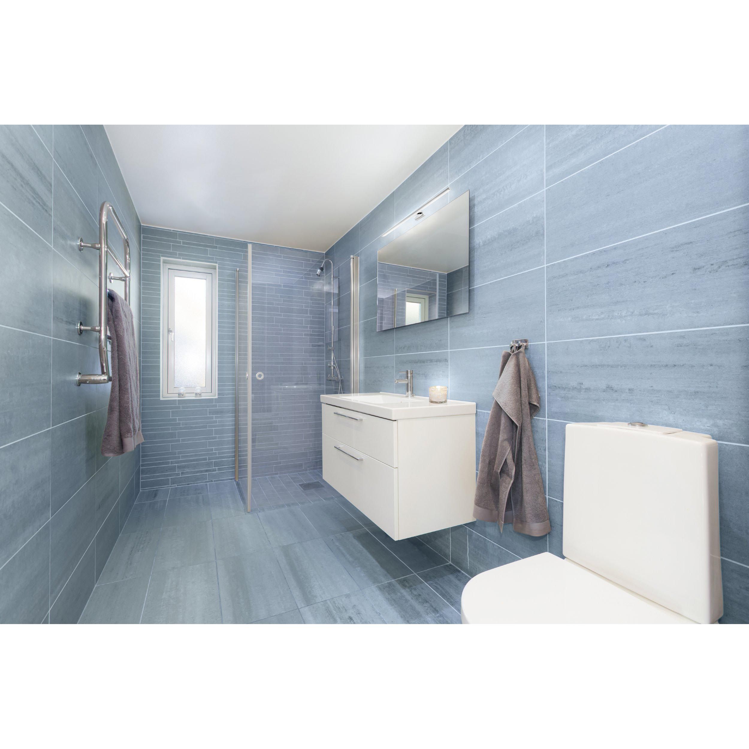 Applique LED PANDELLA 1 argenté L78cm