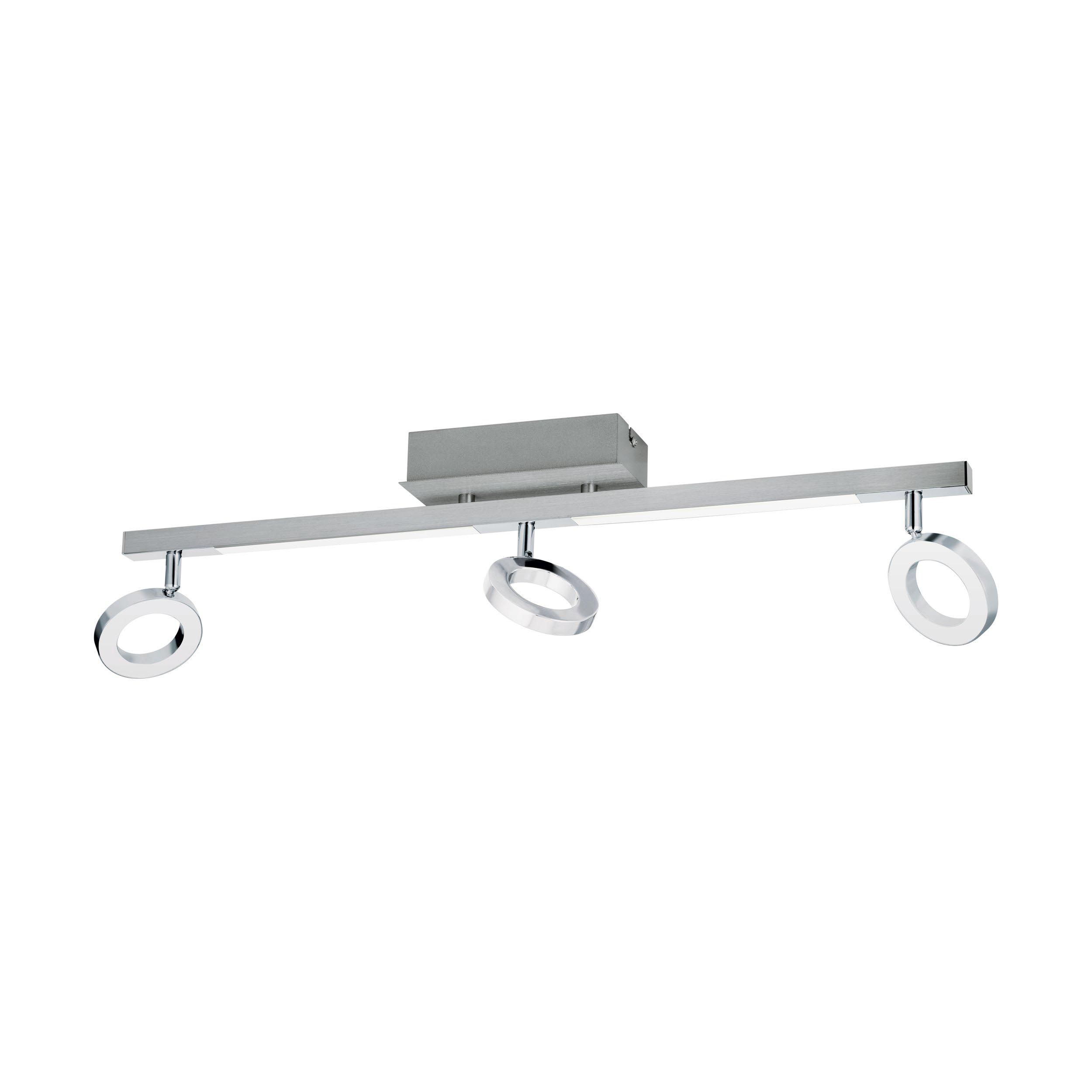 Réglette LED CARDILLO 1 gris L69cm