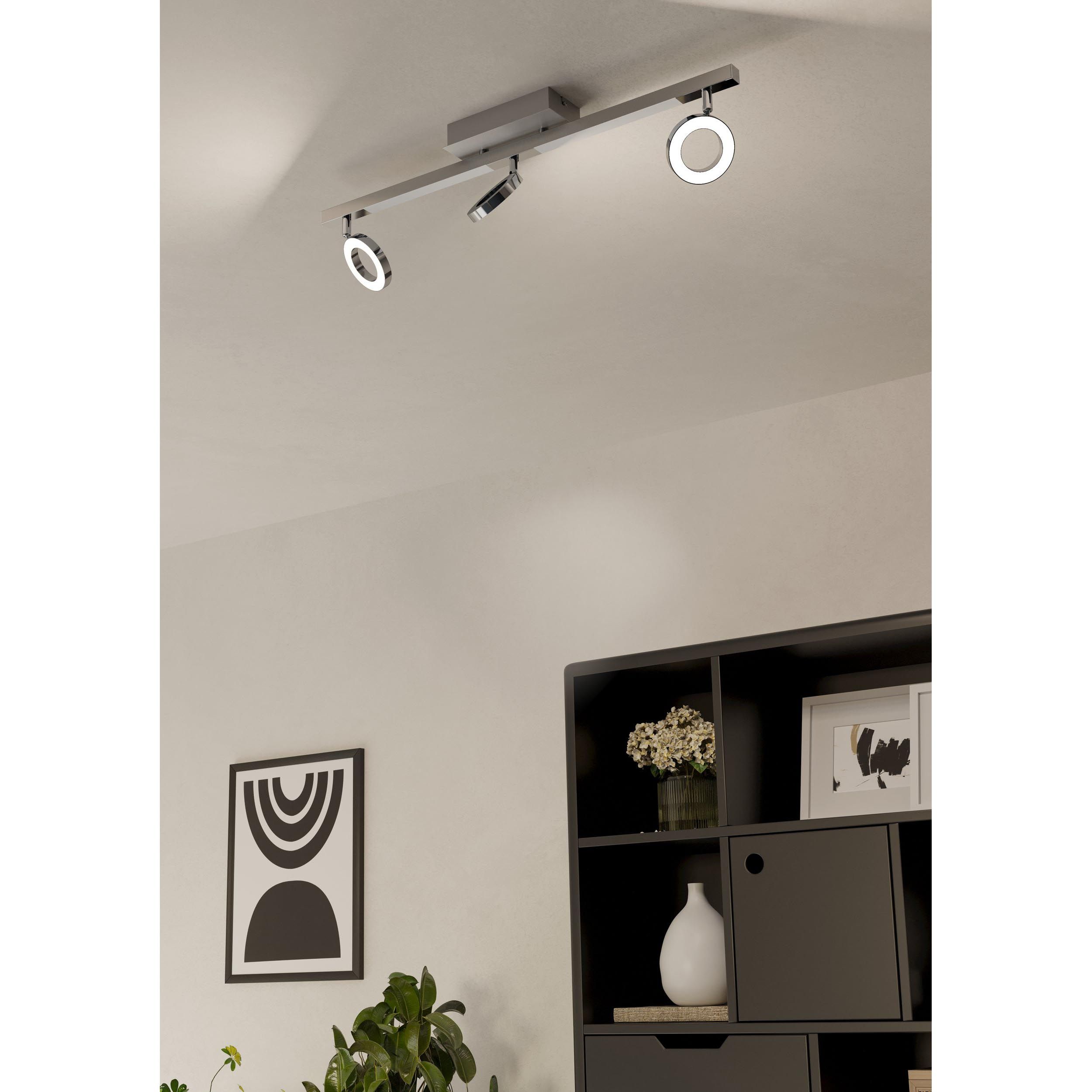 Réglette LED CARDILLO 1 gris L69cm
