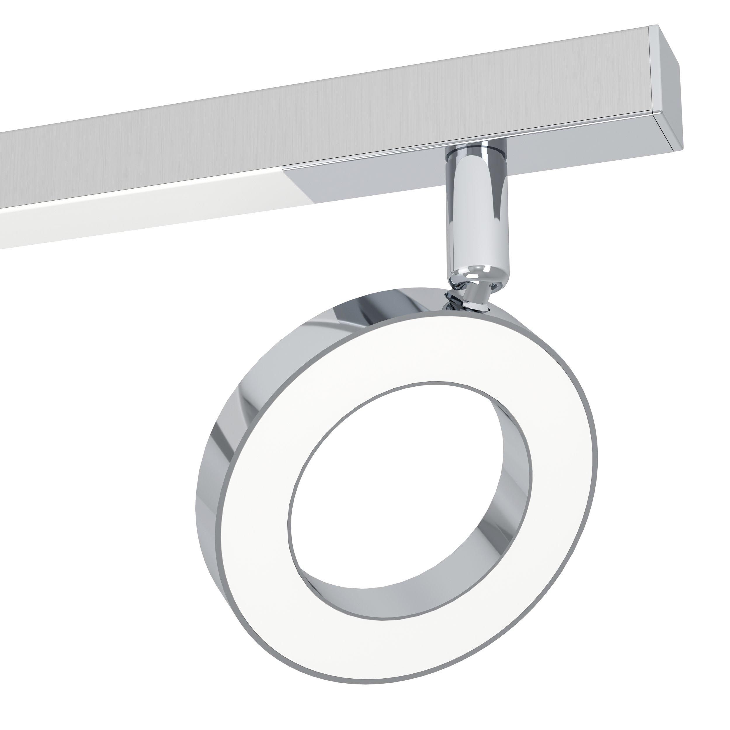 Réglette LED CARDILLO 1 gris L69cm