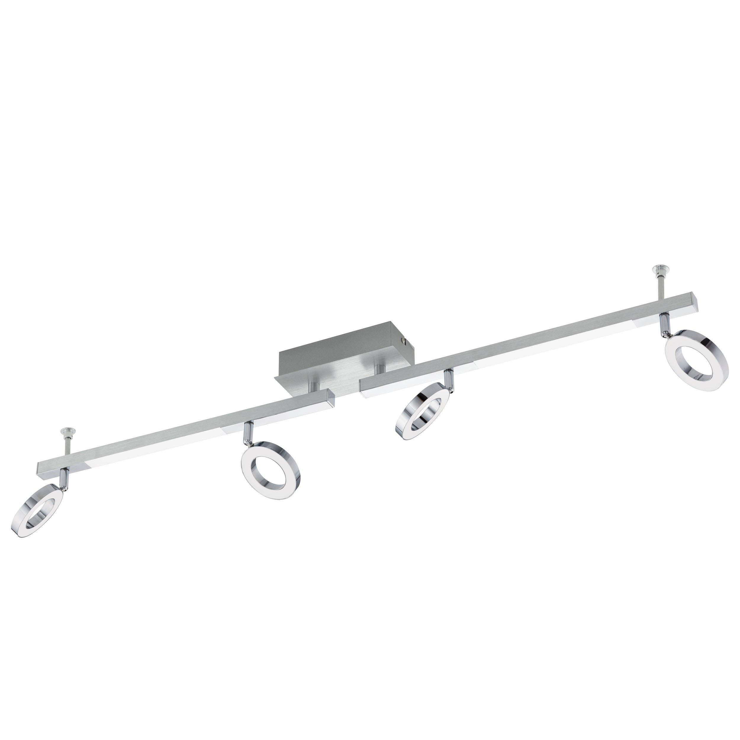 Réglette LED CARDILLO 1 gris L98,5cm