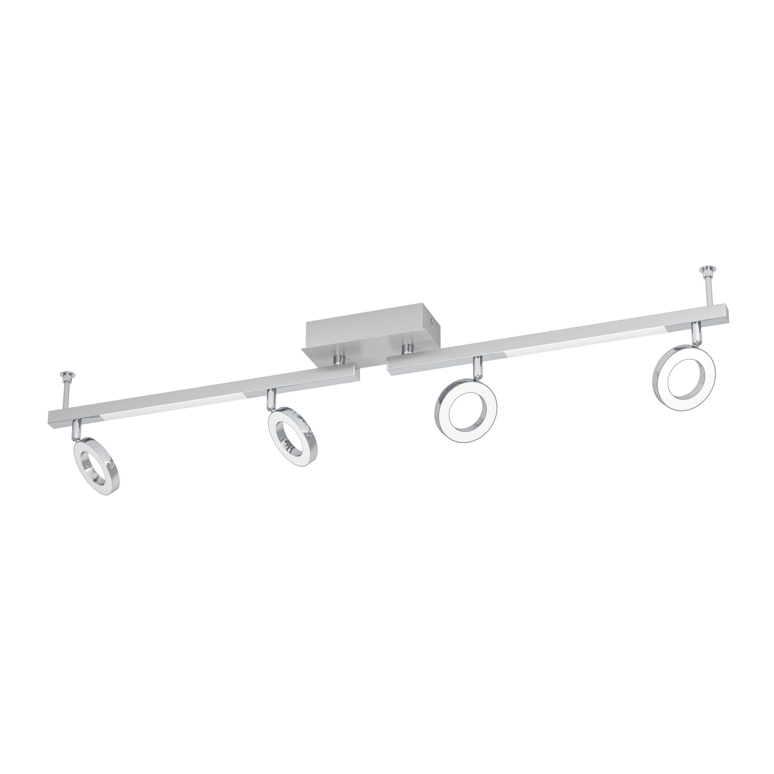 Réglette LED CARDILLO 1 gris L98,5cm