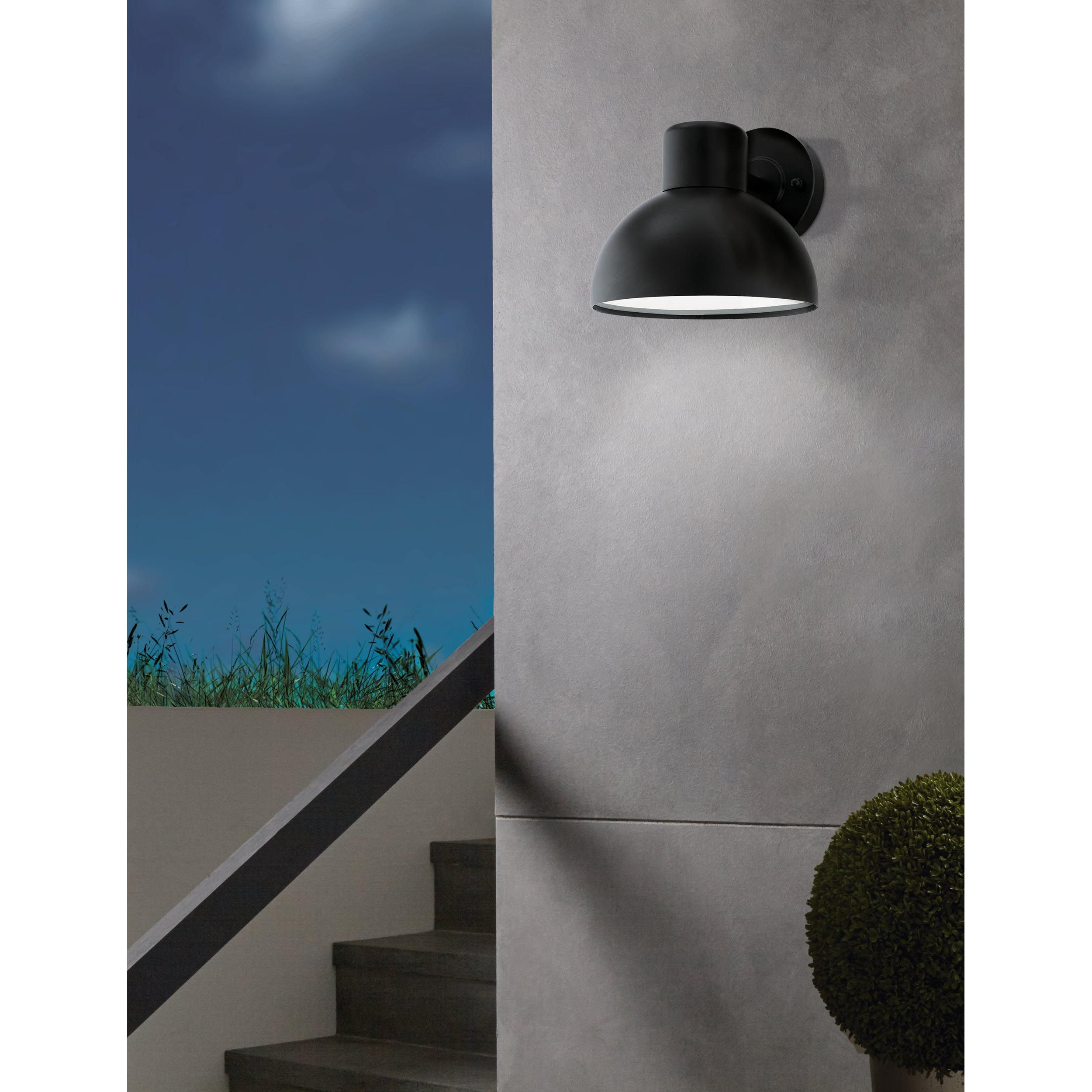 Applique extérieure ENTRIMO noir H24cm