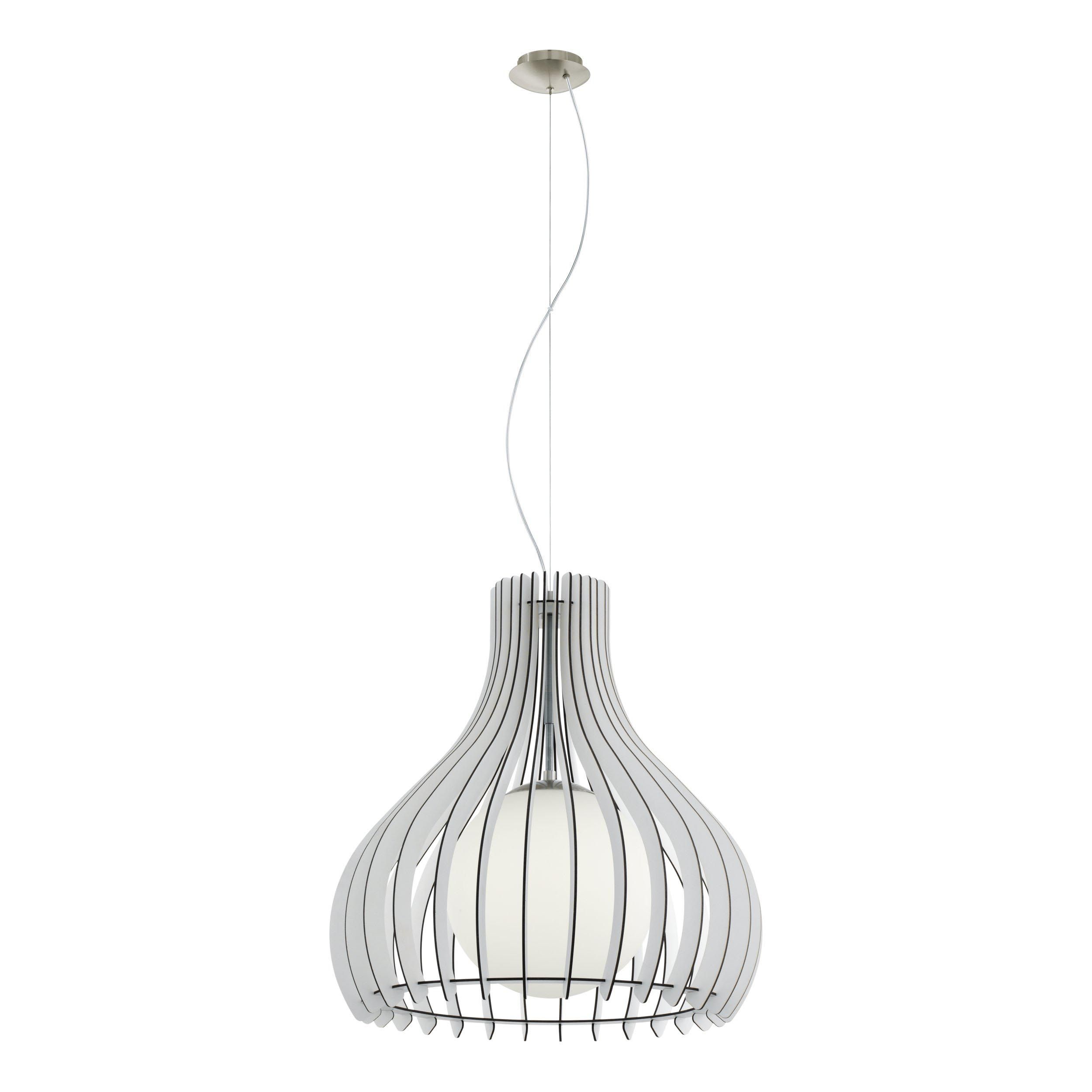Suspension TINDORI bois/blanc Ø22,5cm