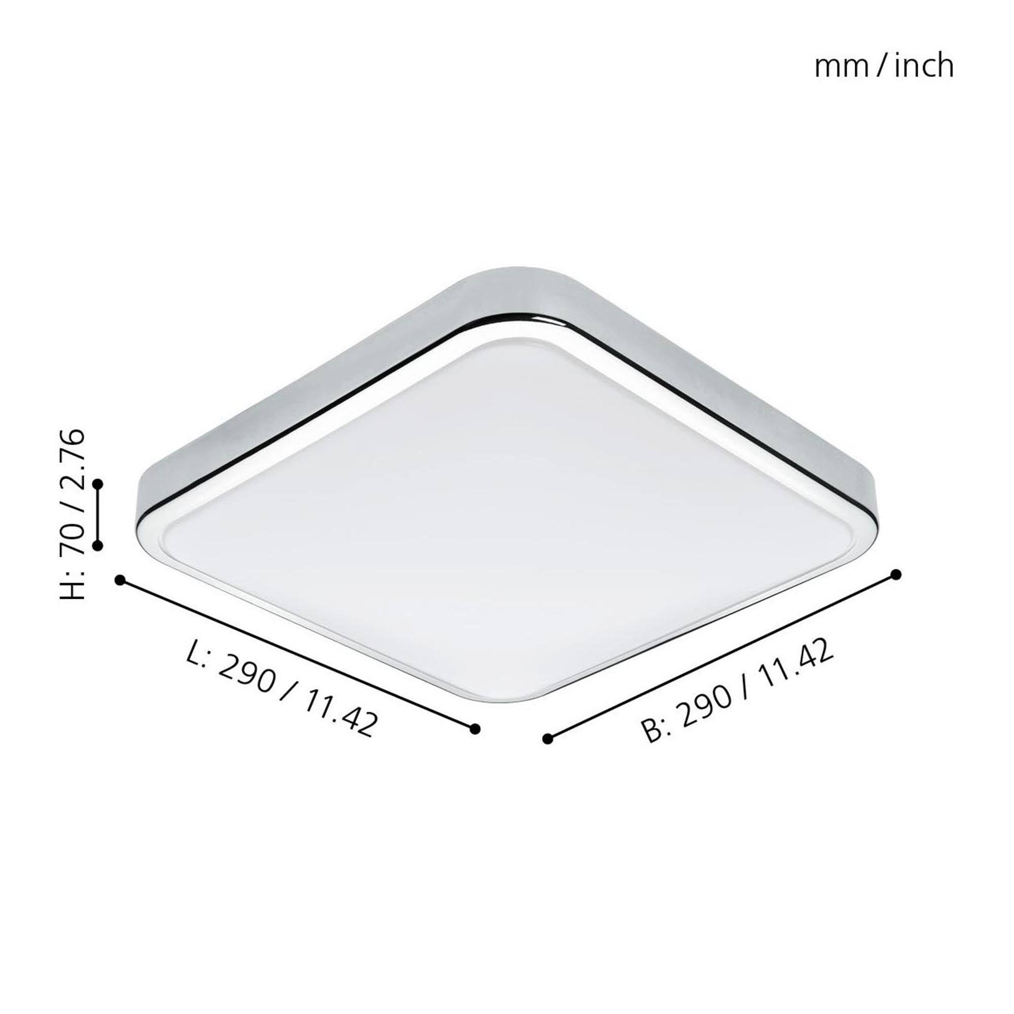 Applique LED MANILVA blanc L29cm