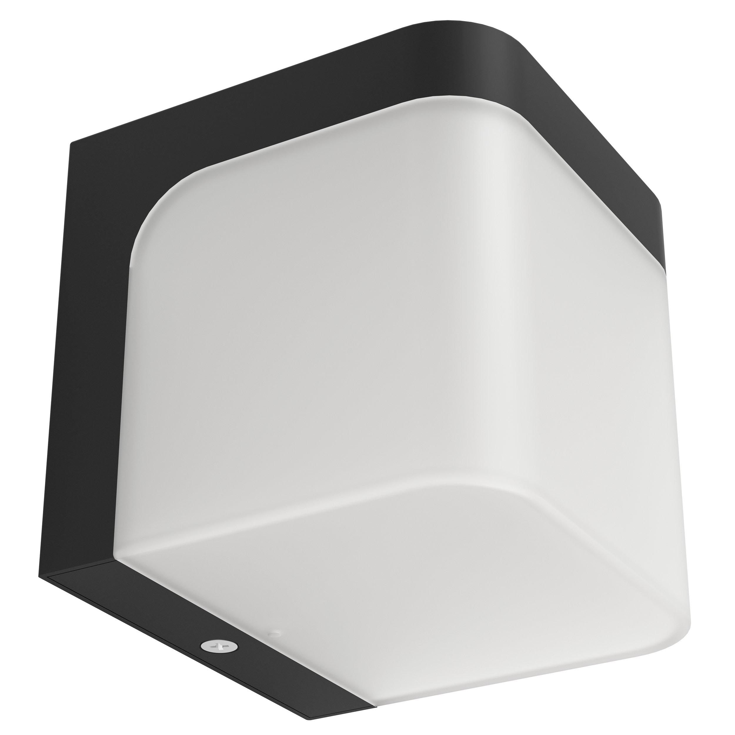 Applique extérieure métal anthracite JORBA LED INT 1X4,9W