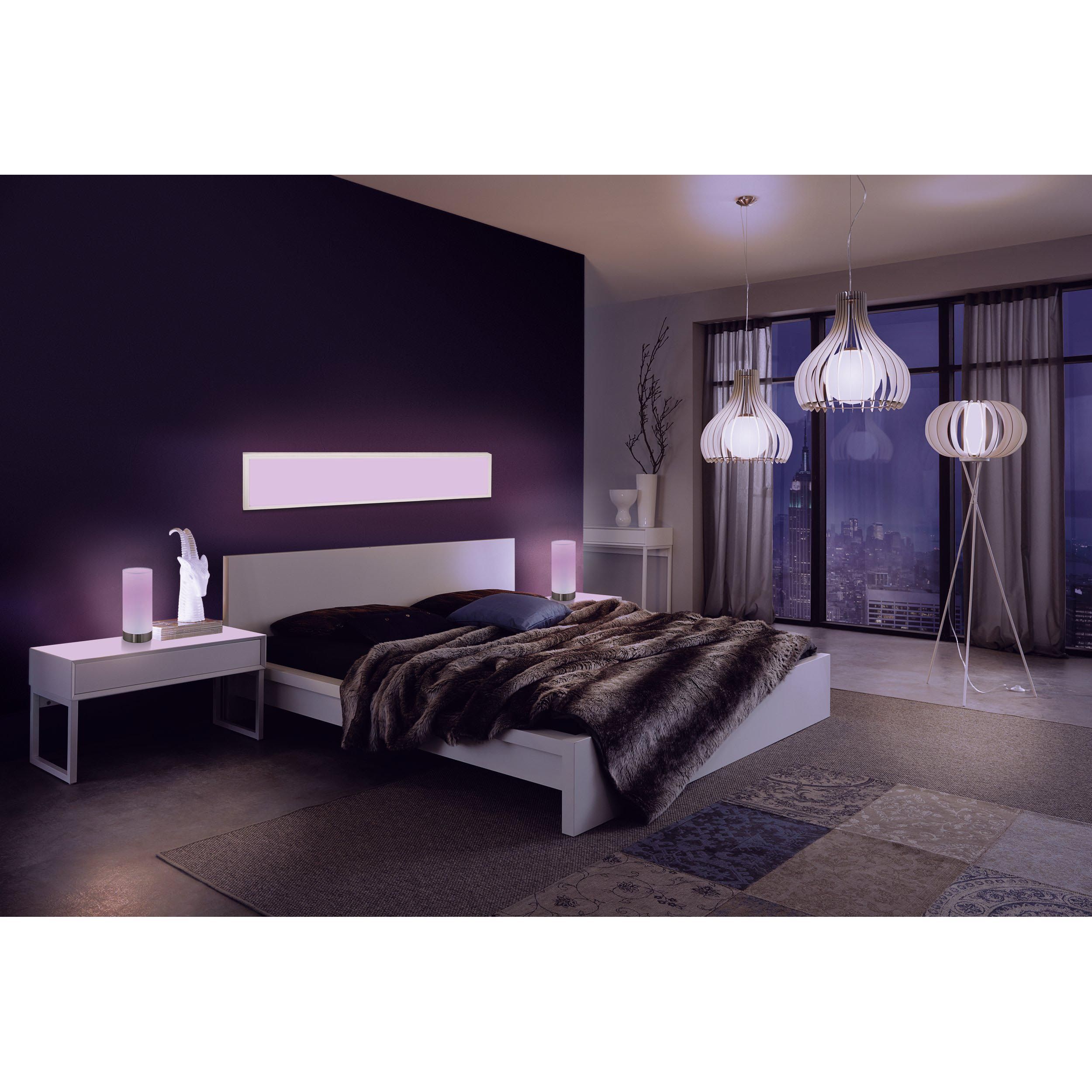 Suspension bois gris TINDORI E27 1X60W