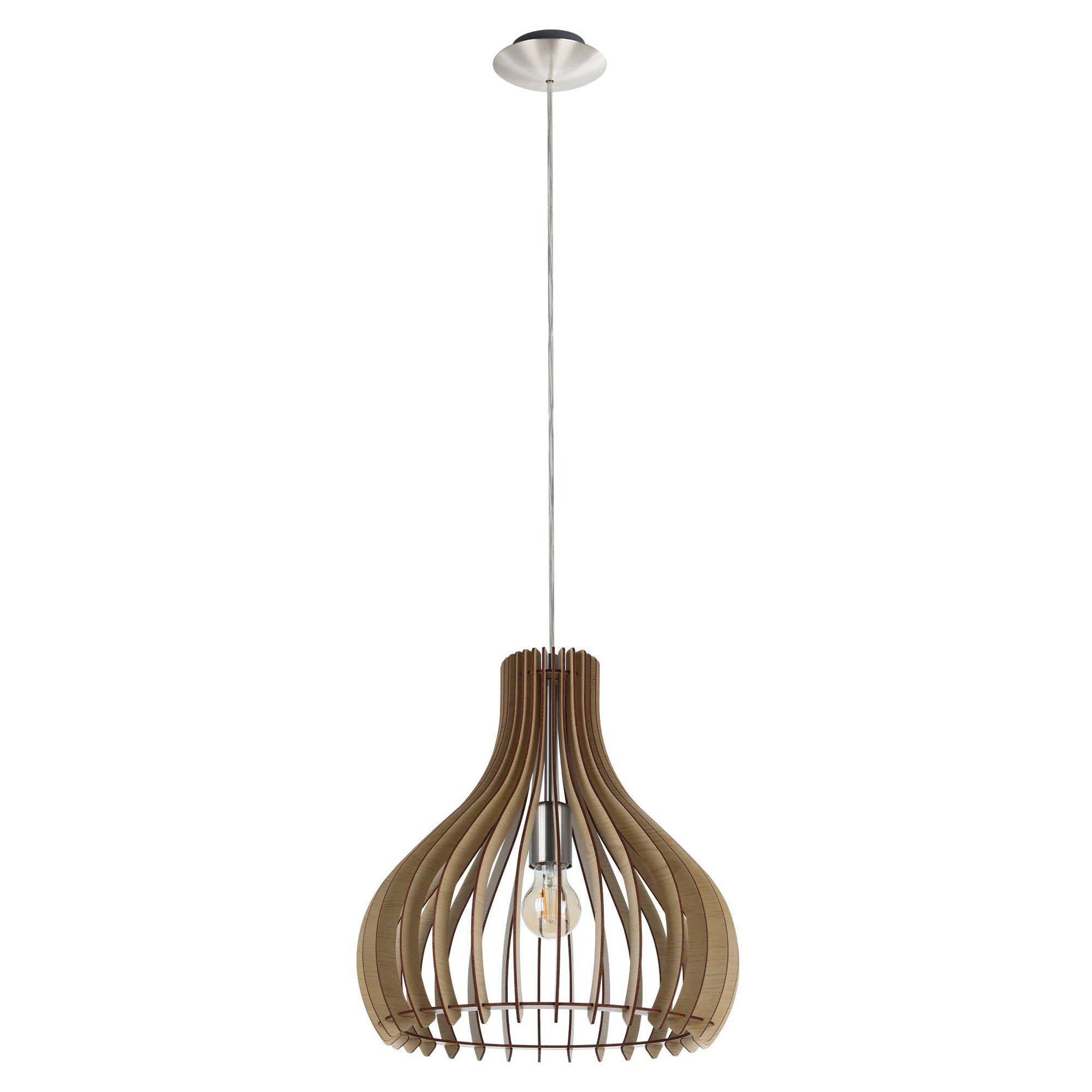Suspension TINDORI bois/naturel Ø38cm