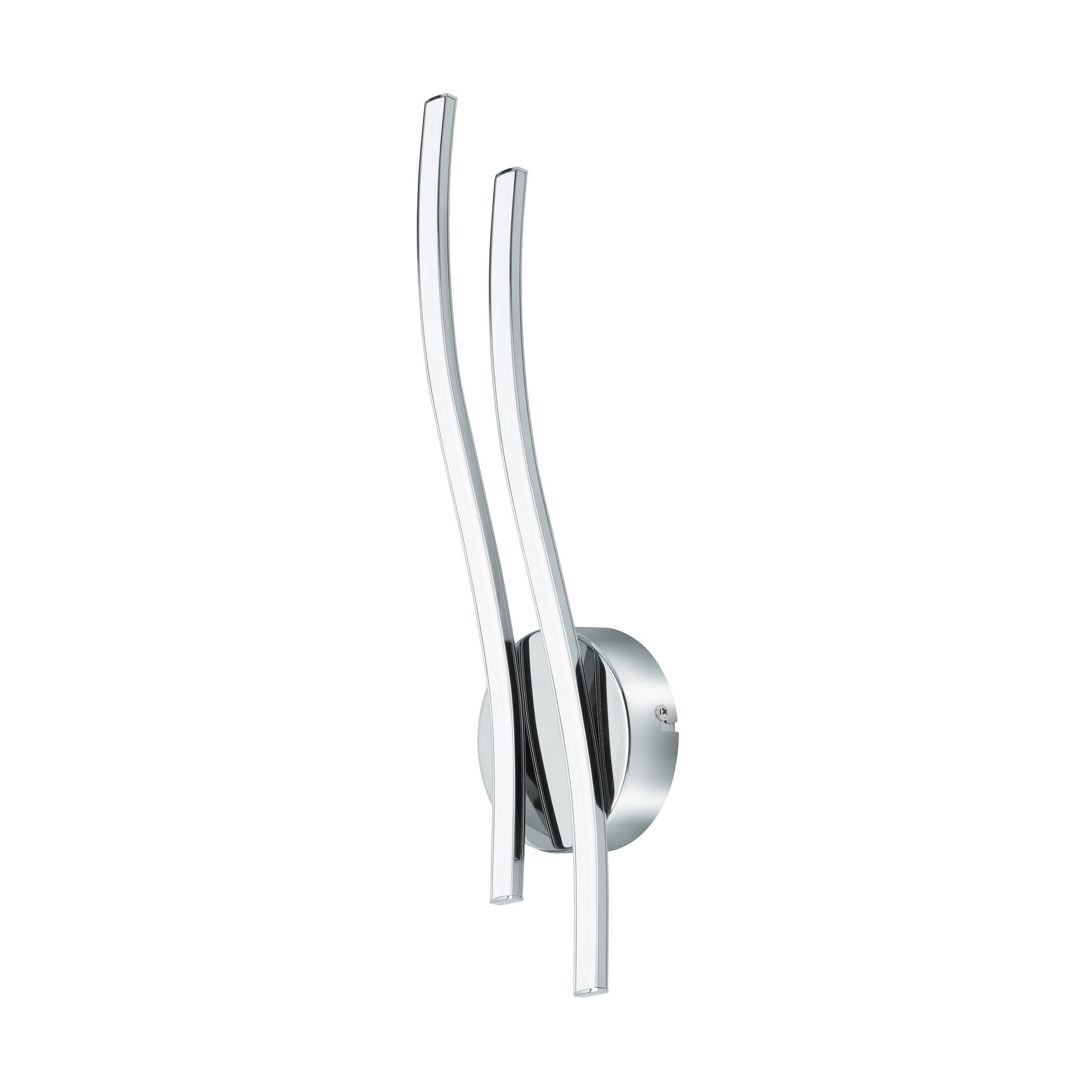Applique LED VALMORA argenté H45cm