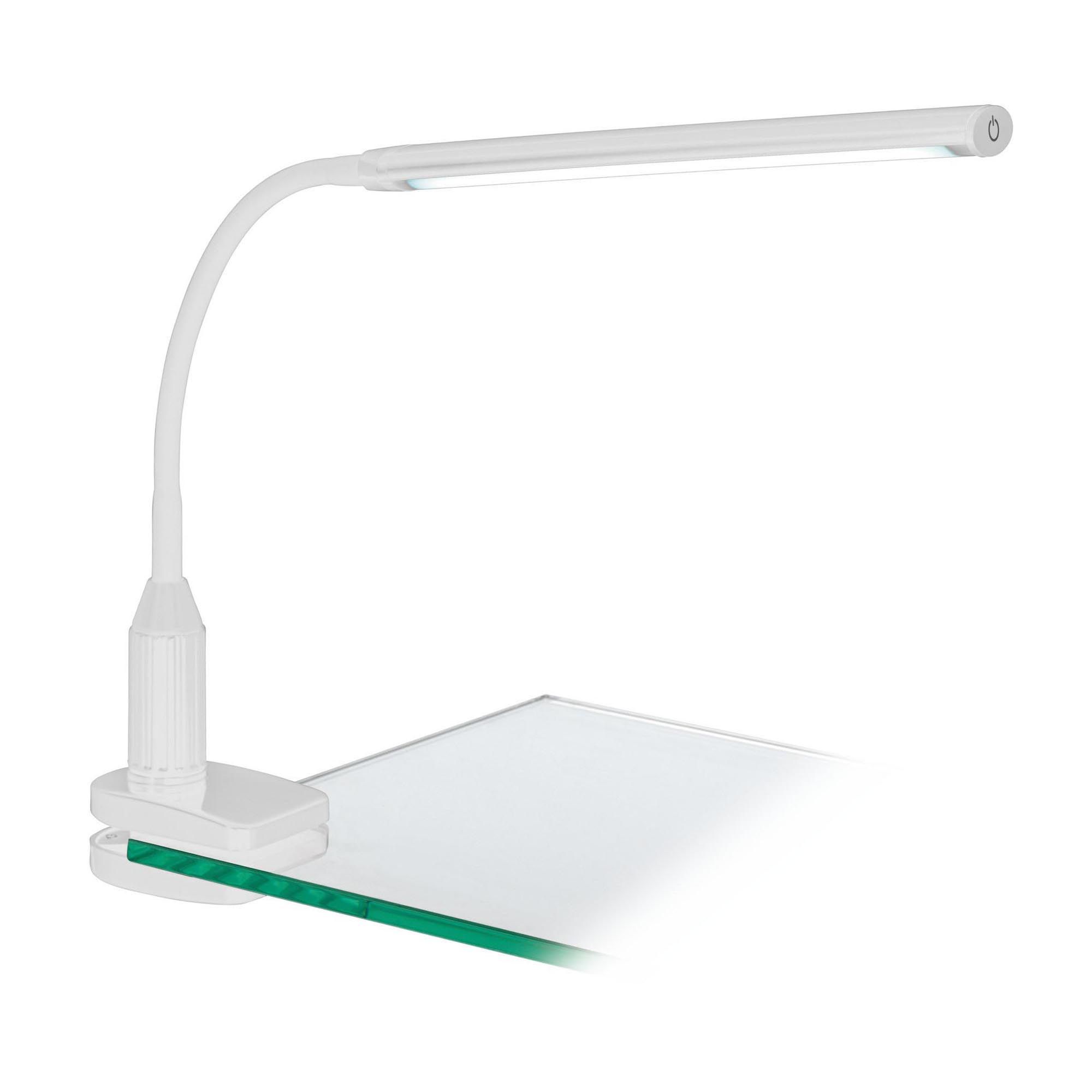 Lampe de bureau LAROA blanc H27,5cm