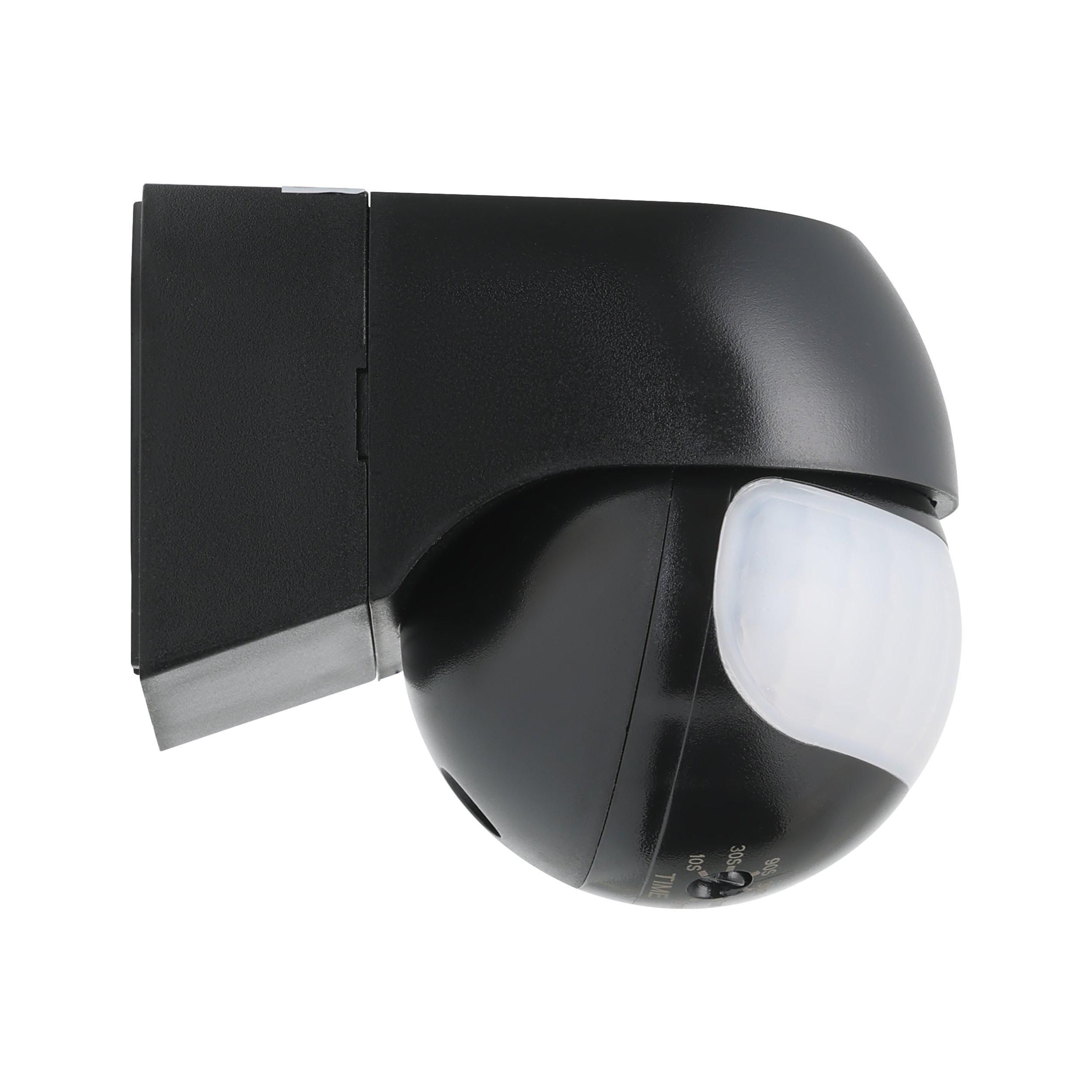 Détecteur de mouvement extérieur DETEC ME noir H7cm
