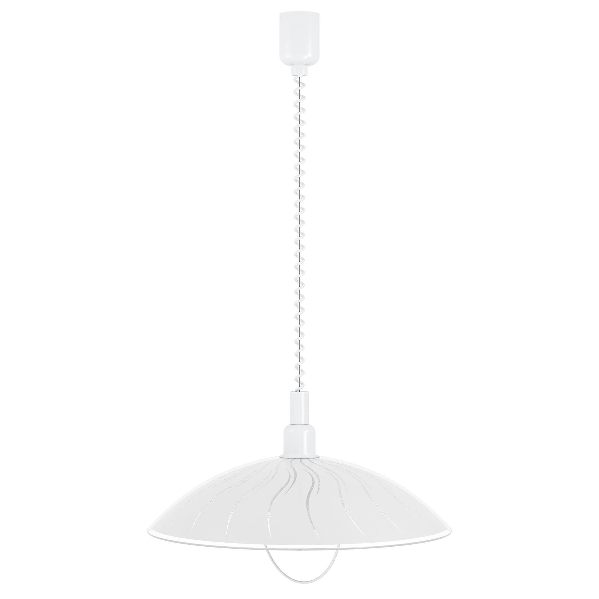 Suspension ALVEZ blanc Ø42cm