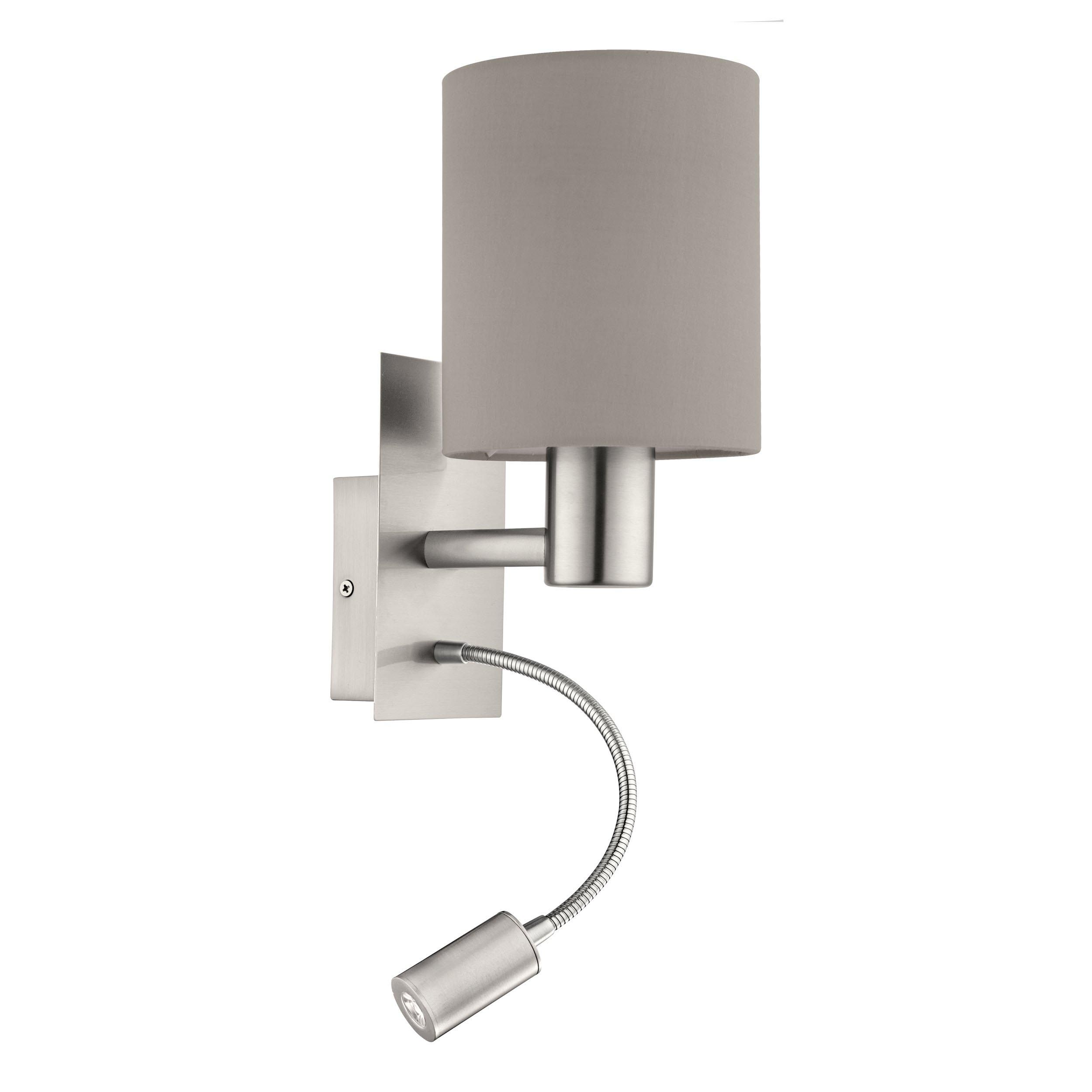 Applique PASTERI nickel/taupe H38cm
