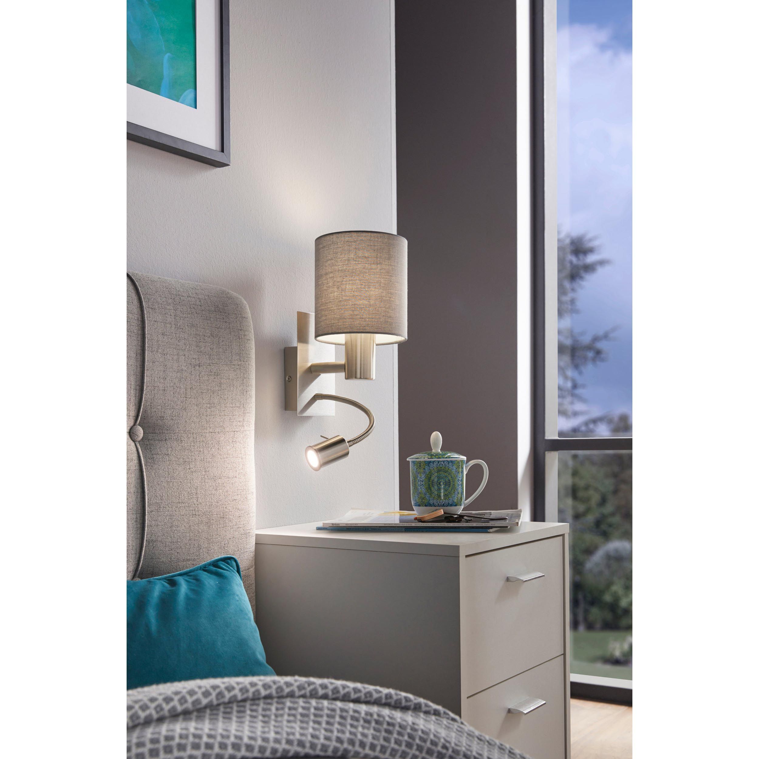 Applique PASTERI nickel/gris H38cm