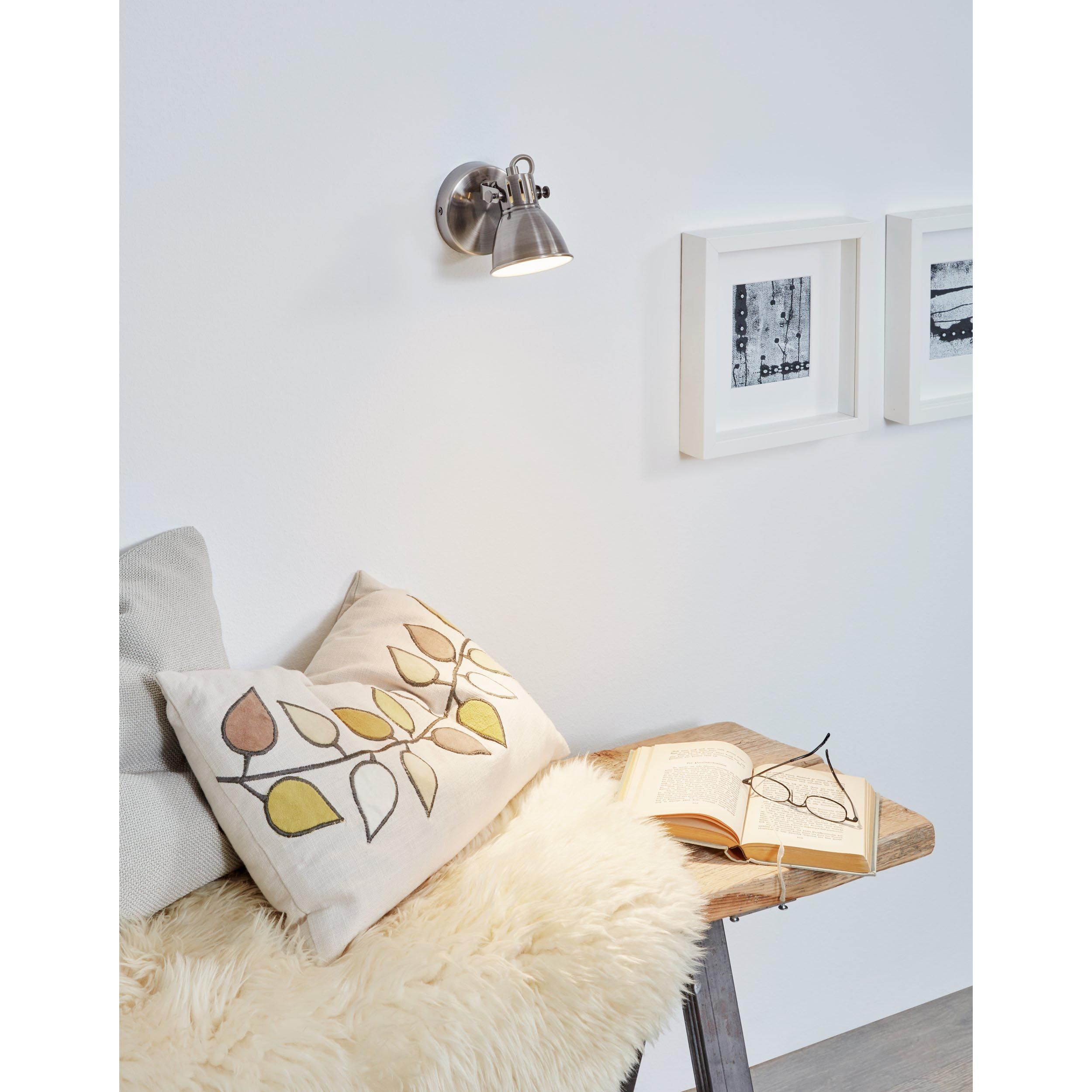 Spot SERAS argenté Ø10cm