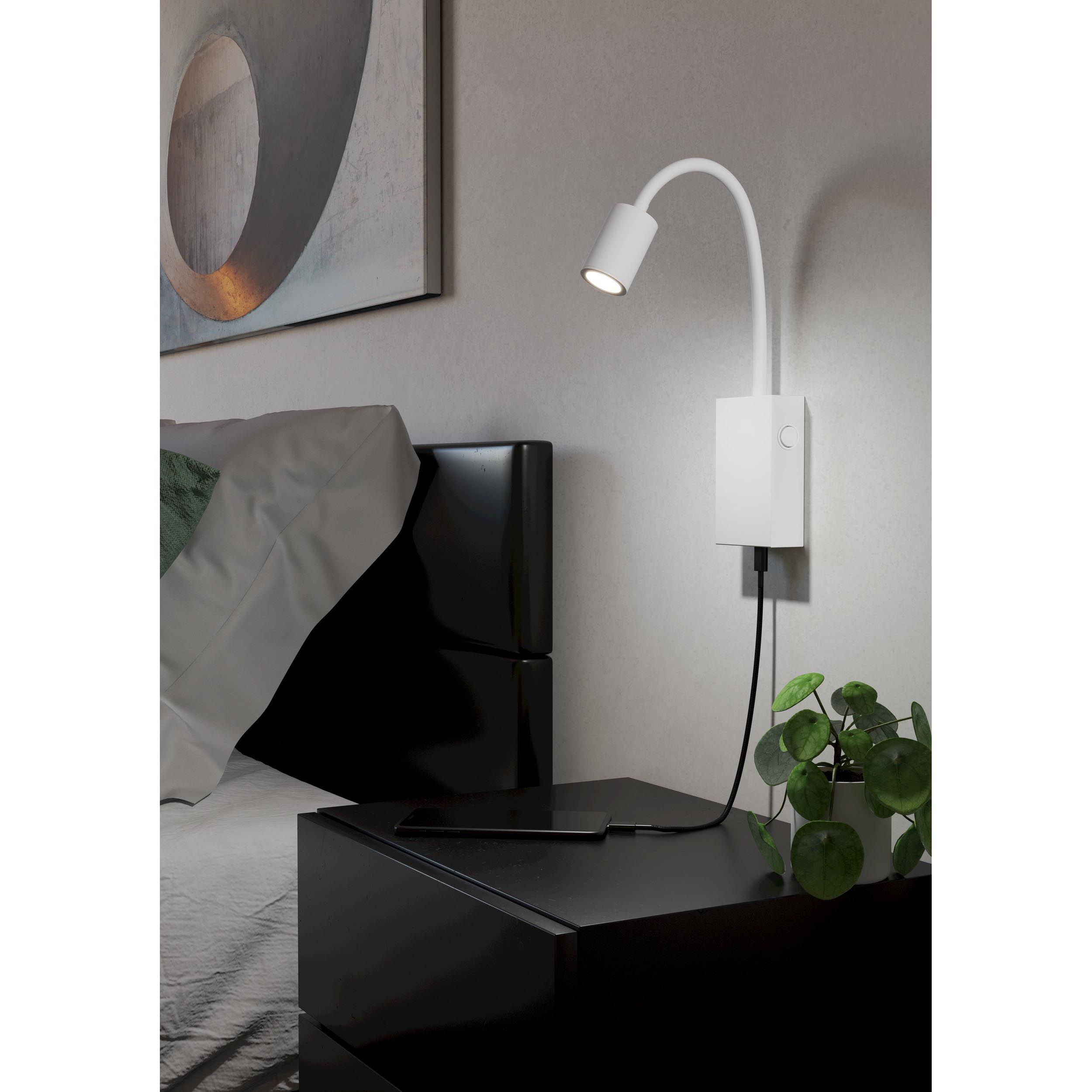 Applique LED TAZZOLI blanc H30cm