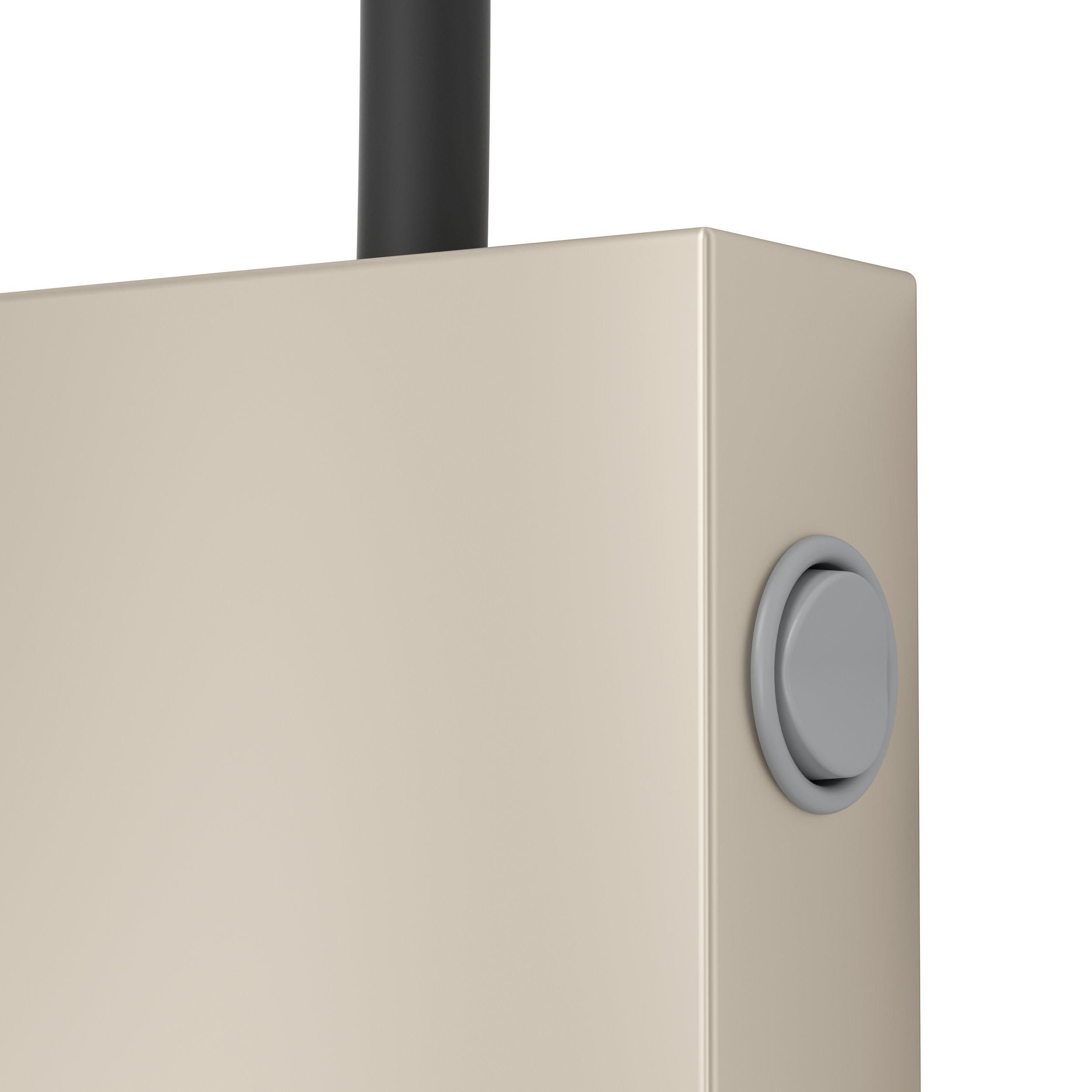 Applique LED TAZZOLI argenté H30cm