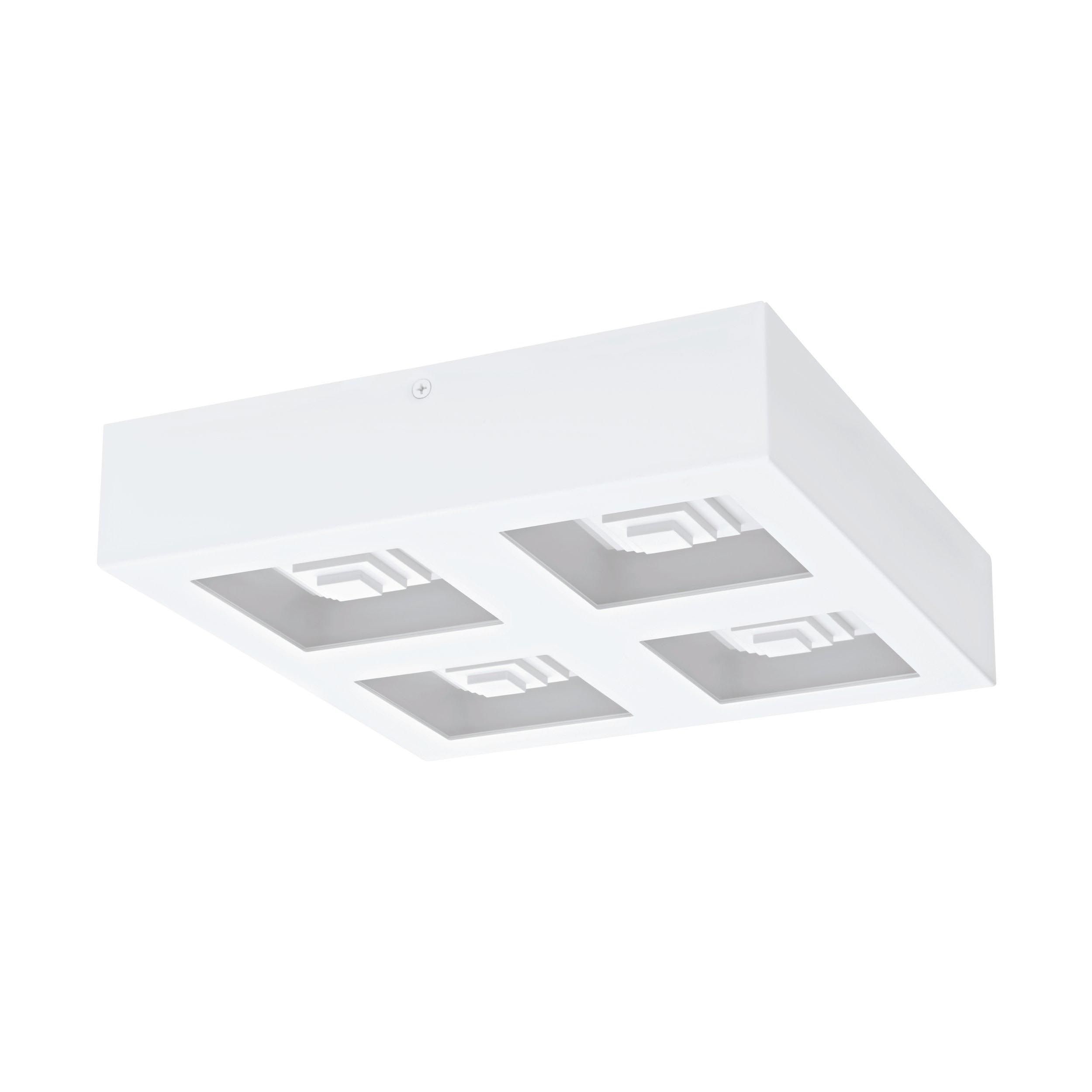 Plafonnier LED FERREROS blanc L27cm