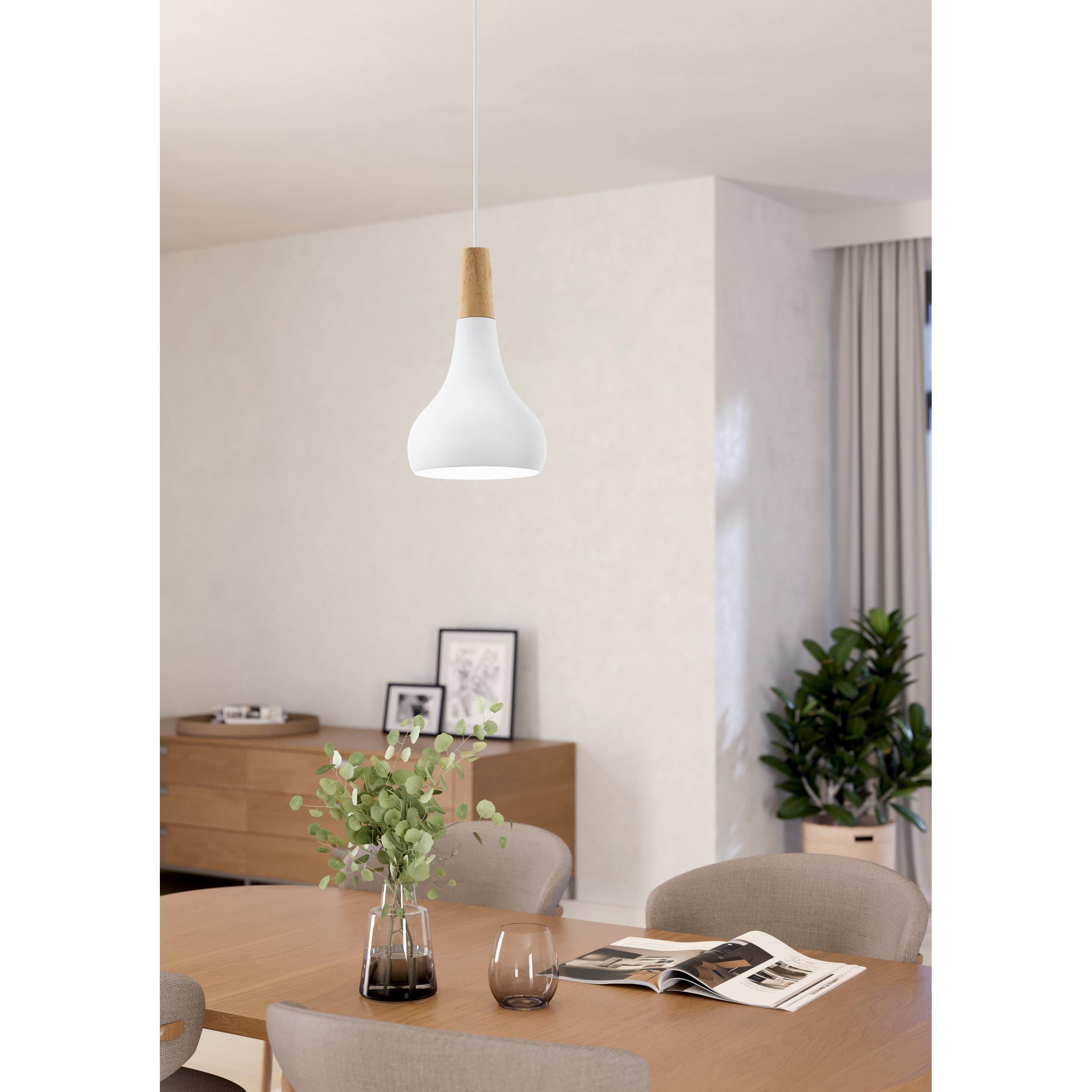 Suspension SABINAR blanc Ø18cm