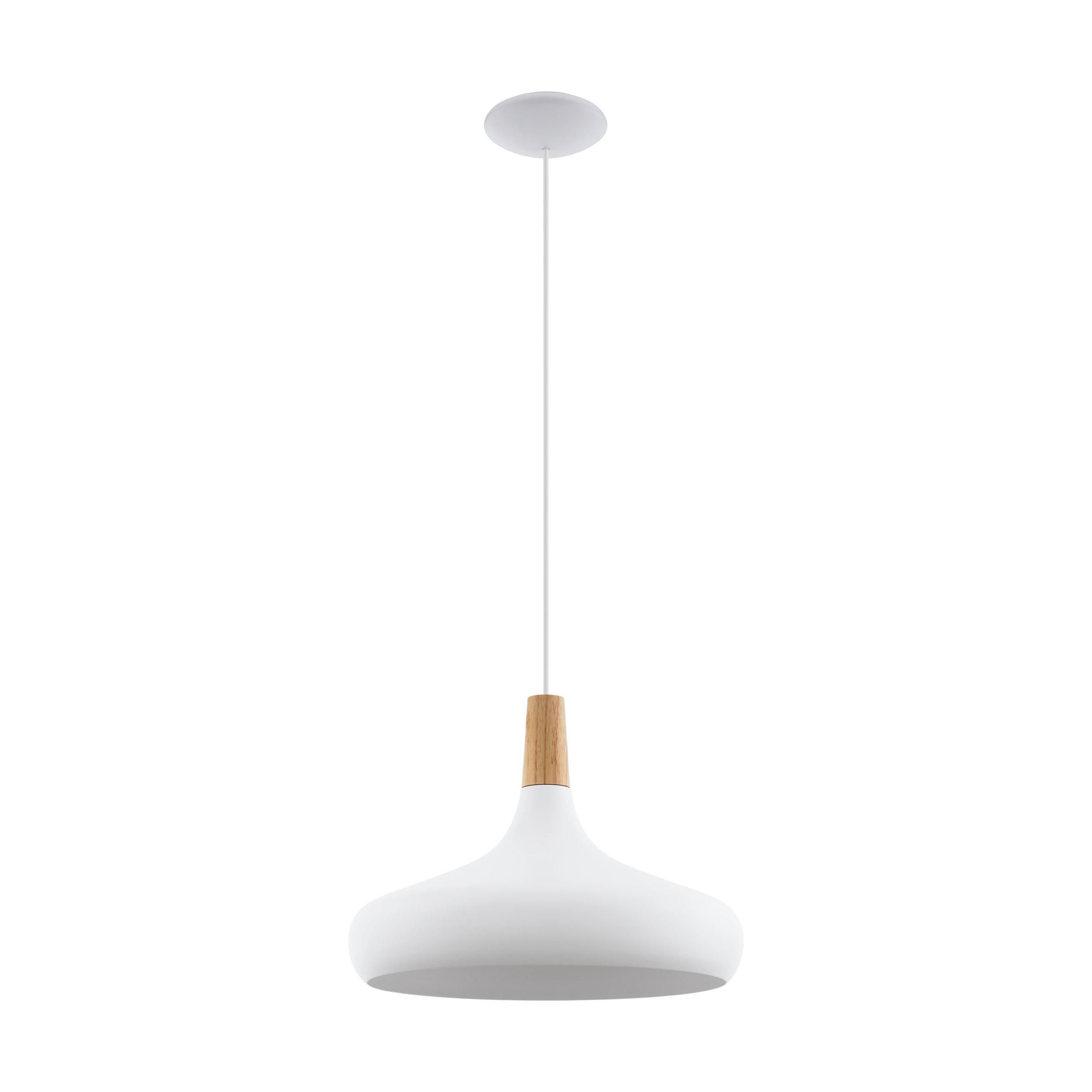 Suspension métal blanc SABINAR E27 1X60W