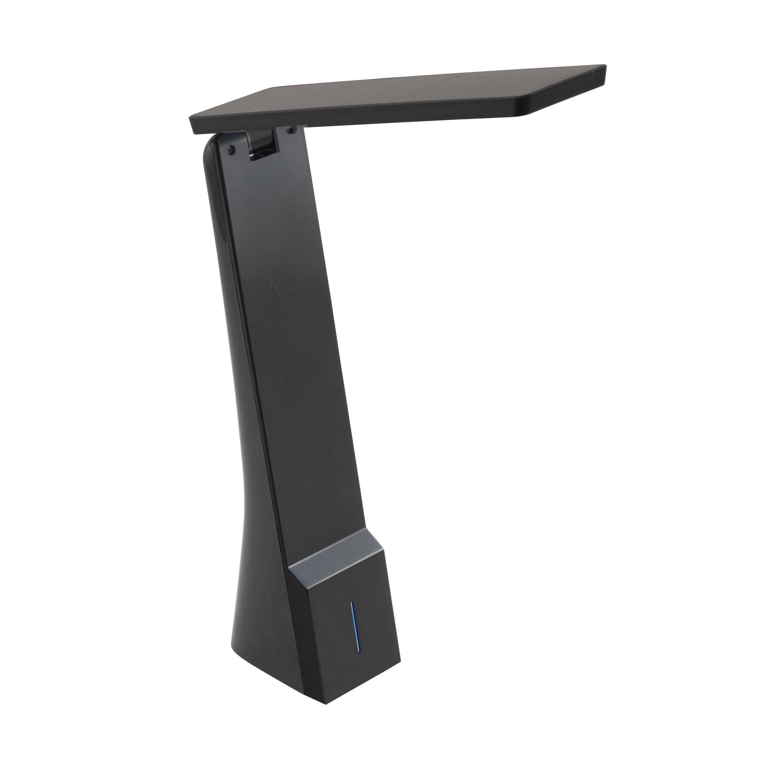 Lampe de bureau LED SECA noir H43cm