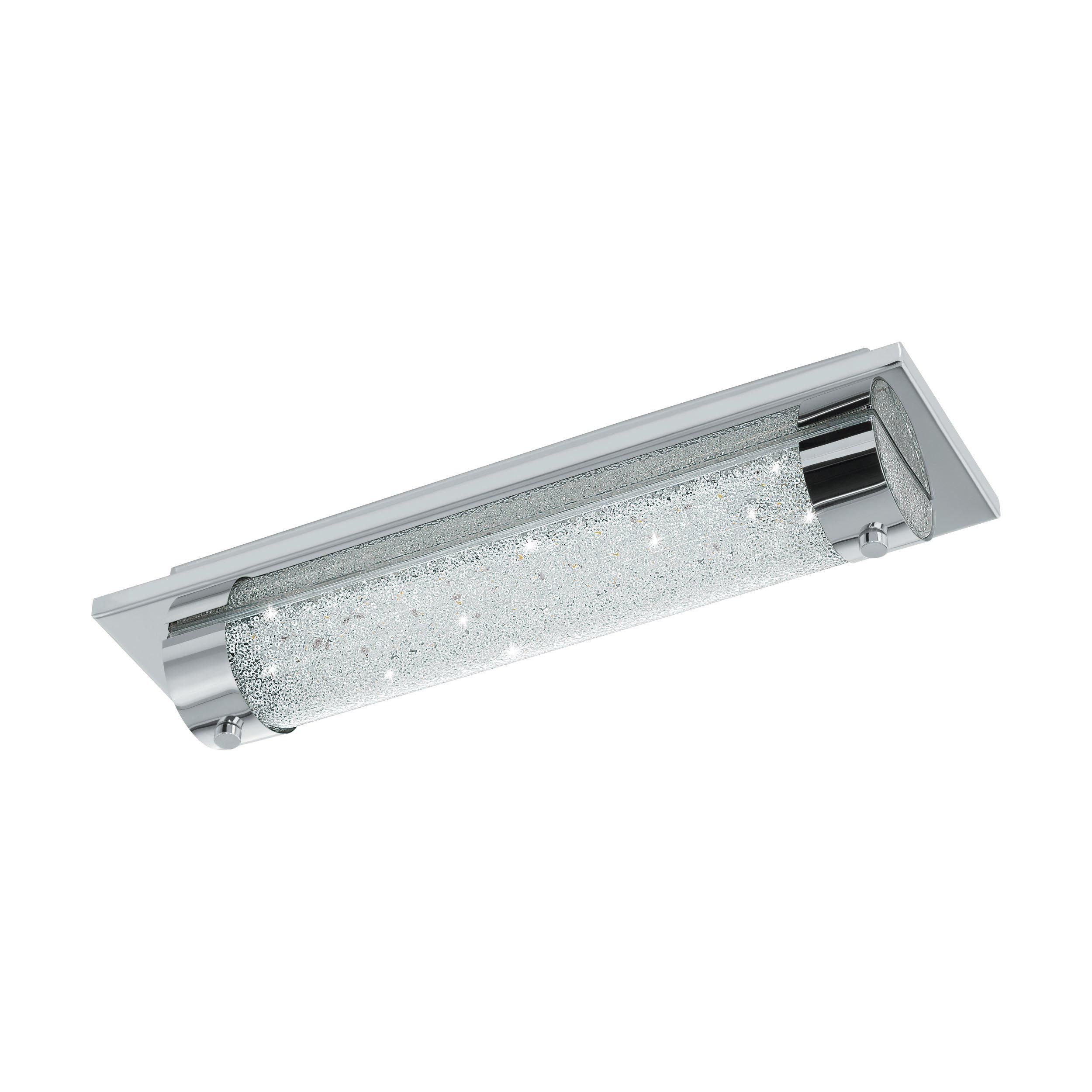 Plafonnier LED TOLORICO argenté L35cm