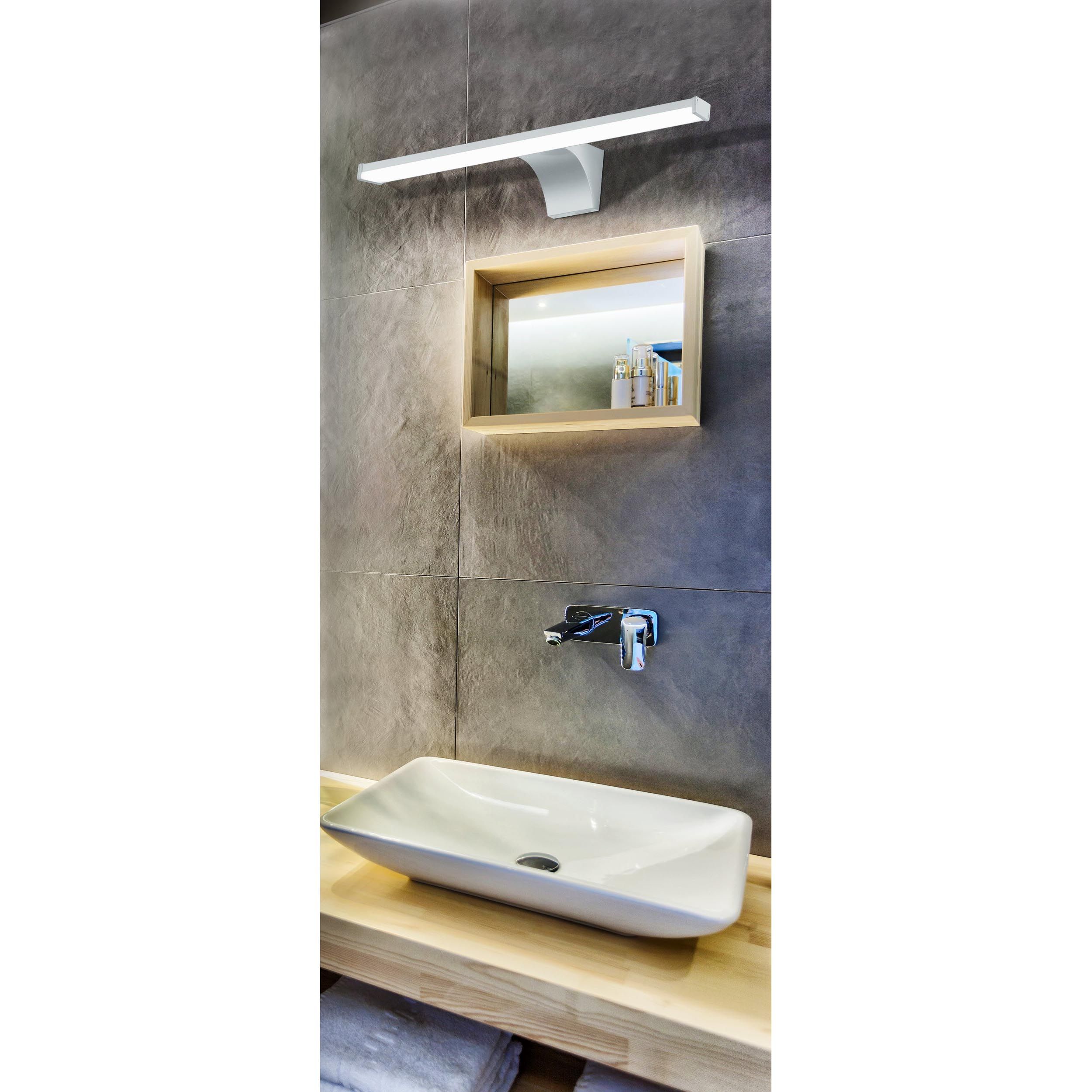 Applique LED PANDELLA 2 argenté L40cm