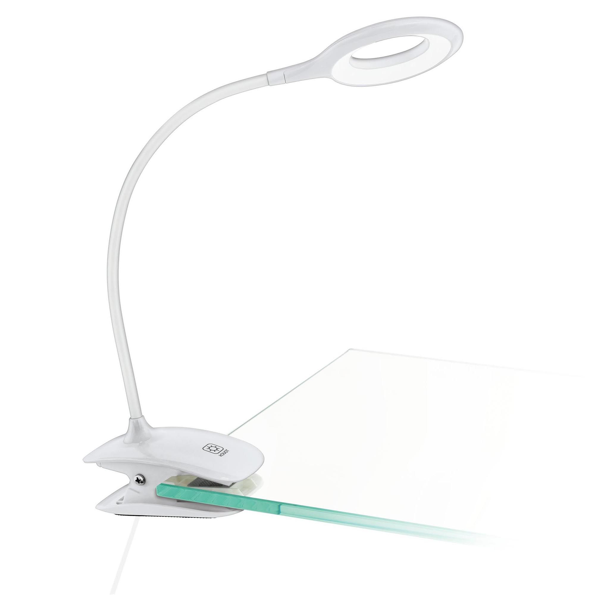 Lampe de bureau LED CABADO blanc H42cm