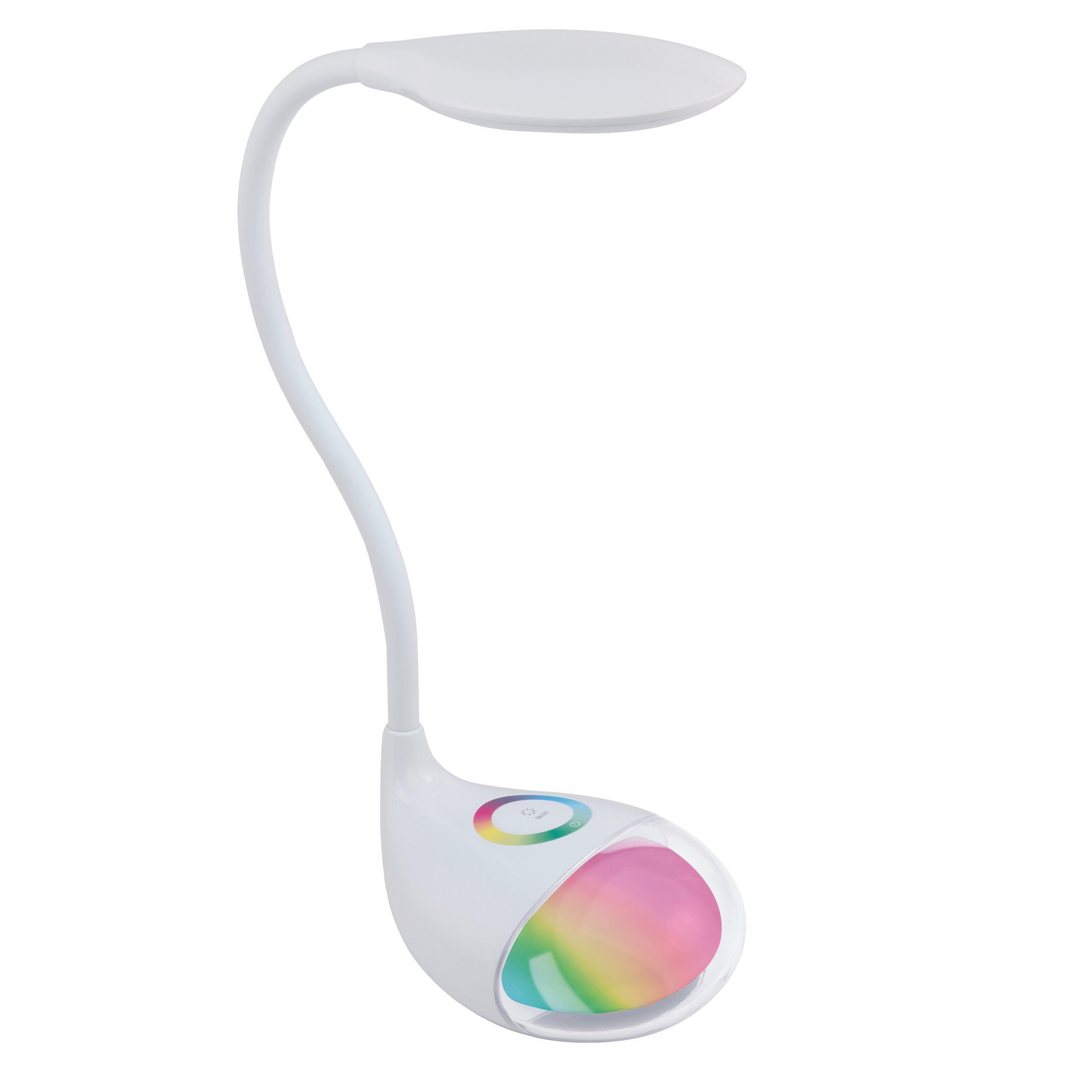 Lampe de bureau LED CABADO 1 blanc H49cm