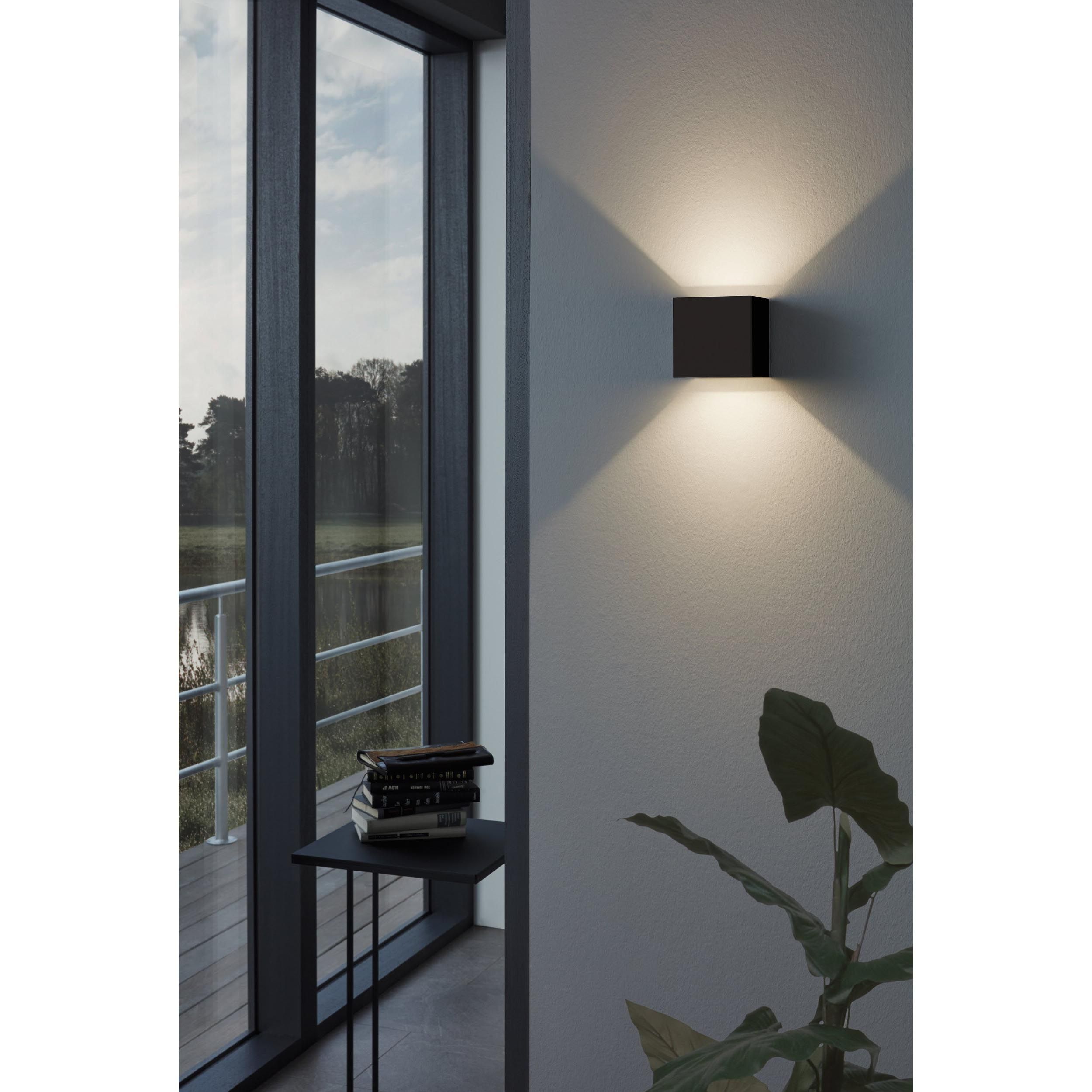 Applique extérieure LED CALPINO anthracite H10,5cm