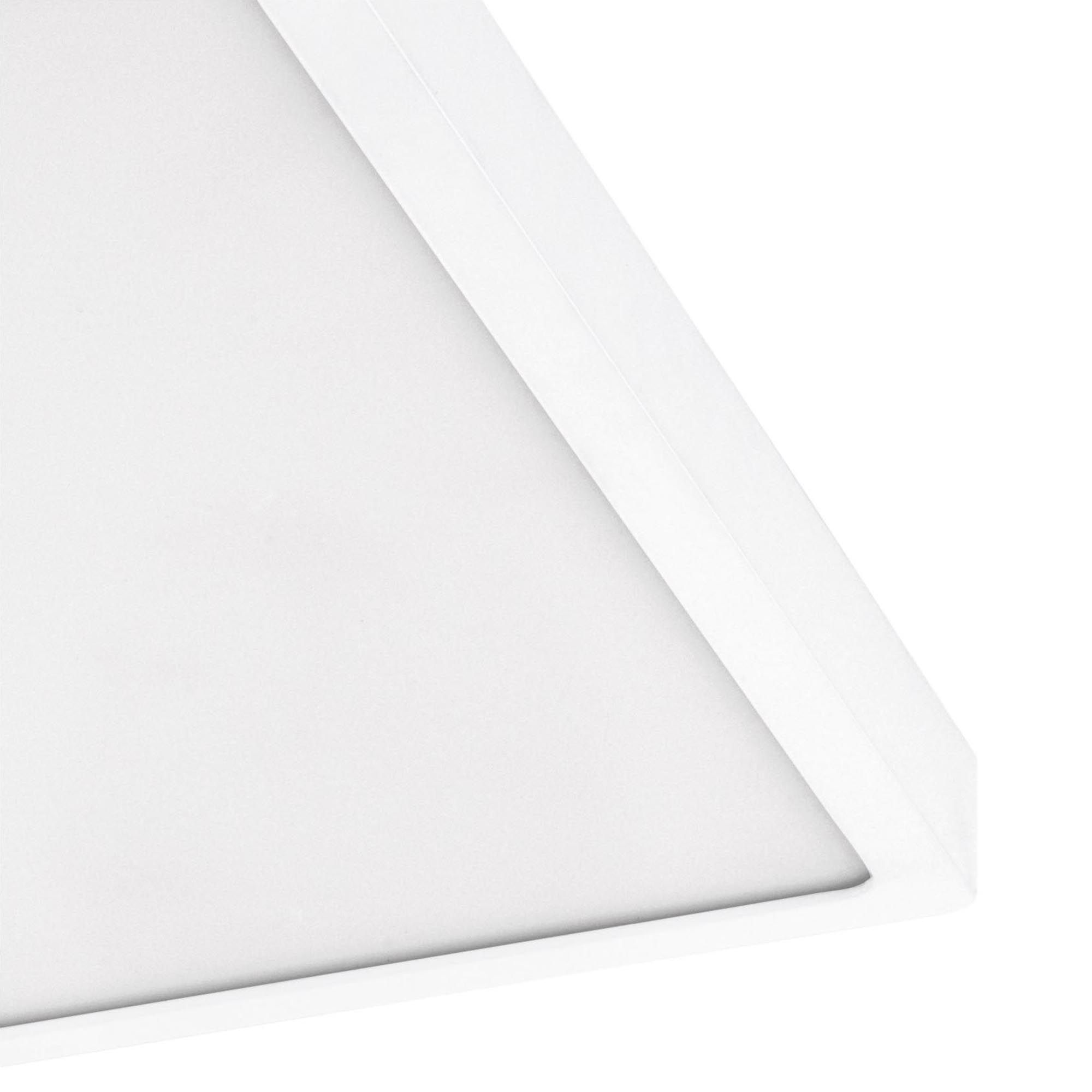 Plafonnier LED FUEVA 1 blanc 40x40cm